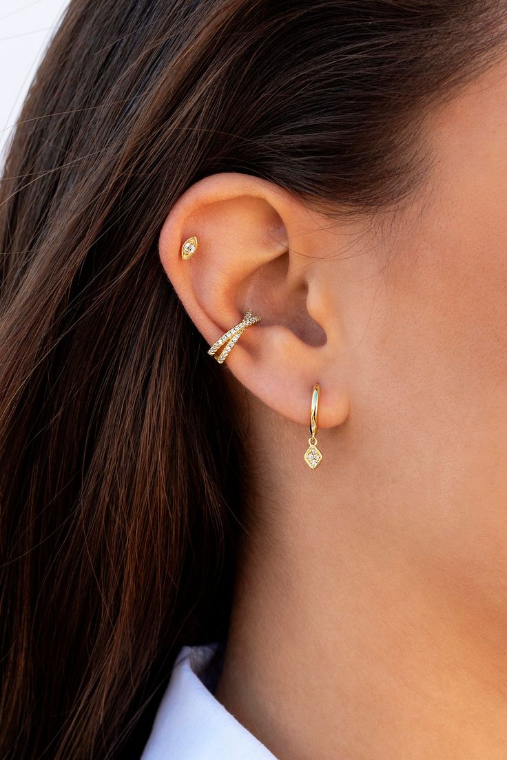 Moissanite Earrings - Camila Brown