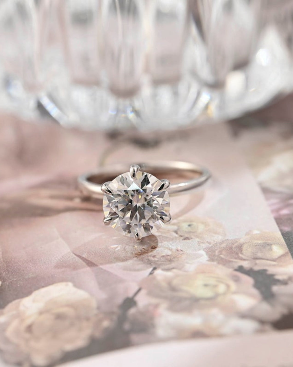 1.0 - 3.0 CT Round F/VS1 CVD Diamond Hidden Halo solitaire Engagement Ring - Camila Brown