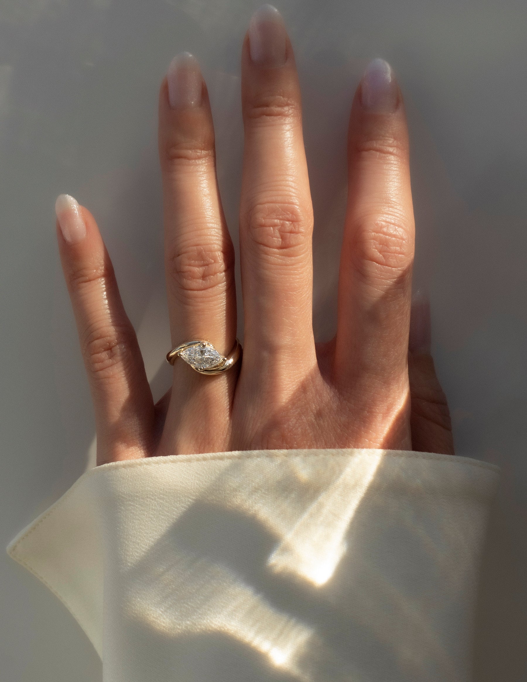 1.25 CT Marquise Cut CVD Diamond Solitaire Engagement Ring custom listing for Shelley