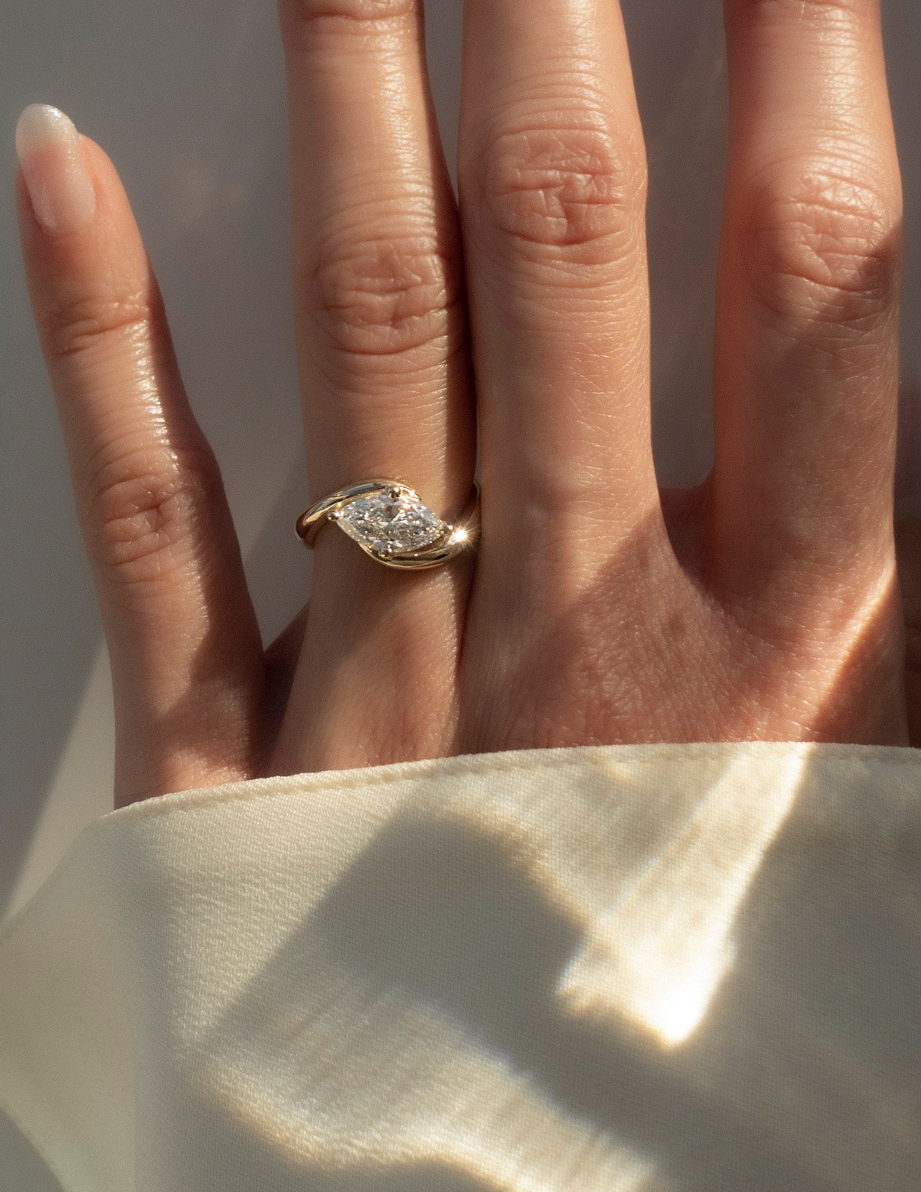 1.25 CT Marquise Cut CVD Diamond Solitaire Engagement Ring custom listing for Shelley