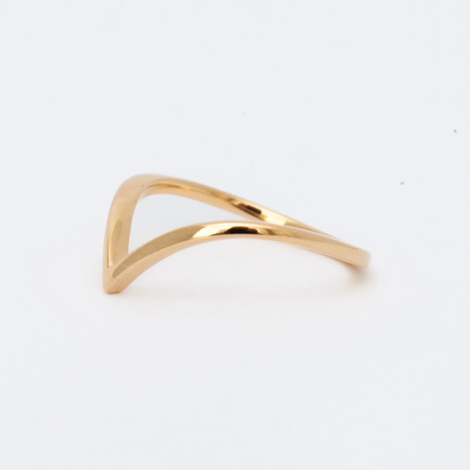 Plain Curved Wedding Band