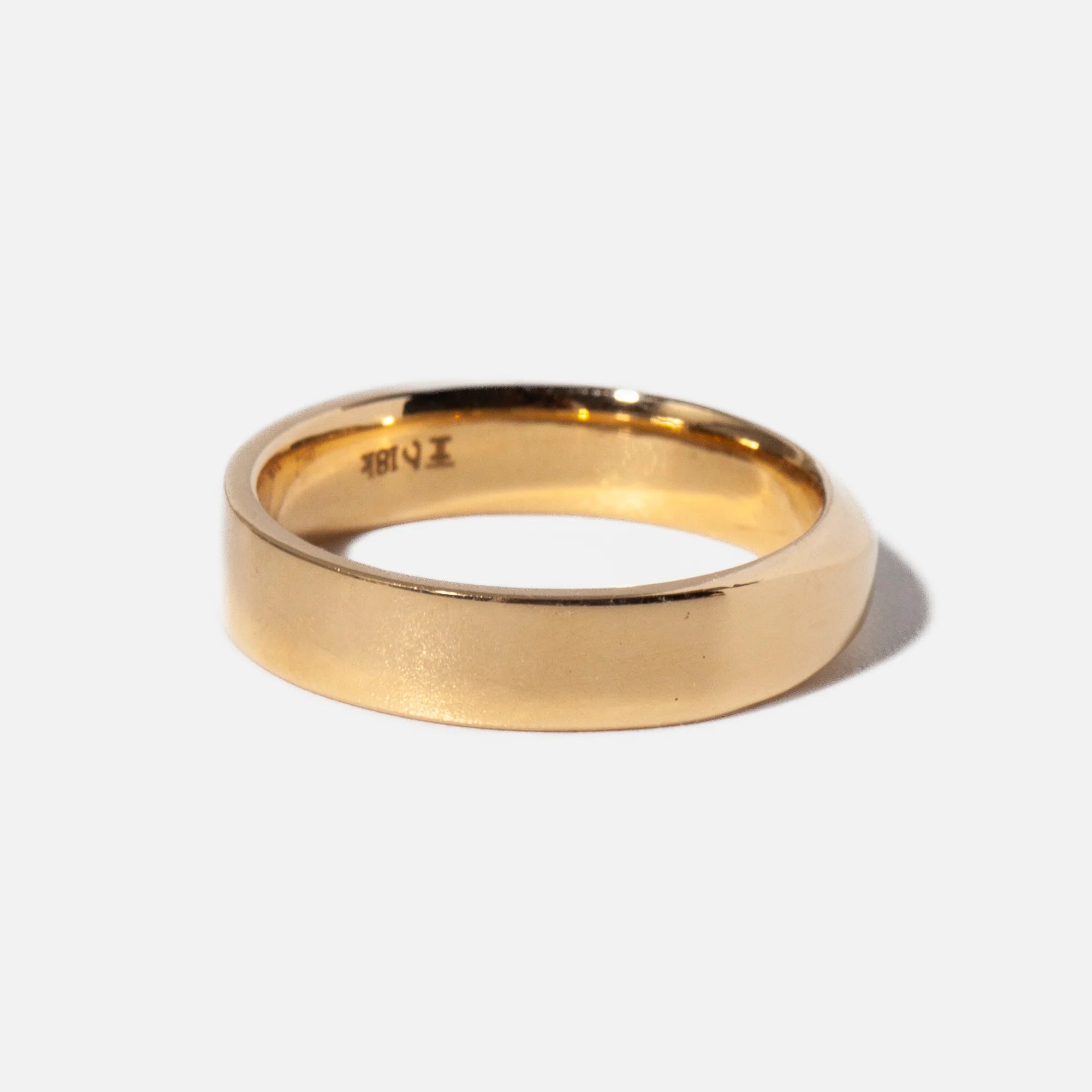 Plain Gold Wedding band