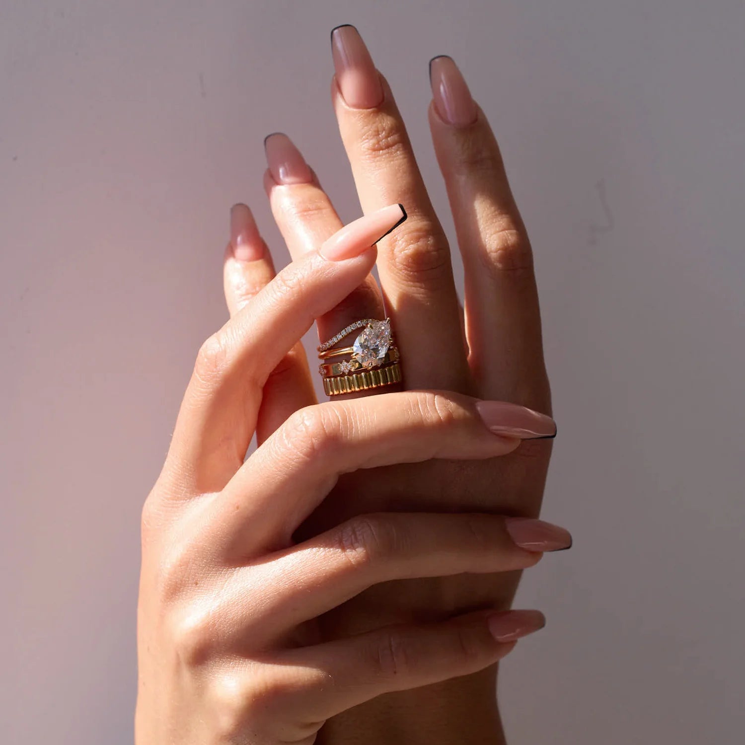 Plain tubogas wedding band