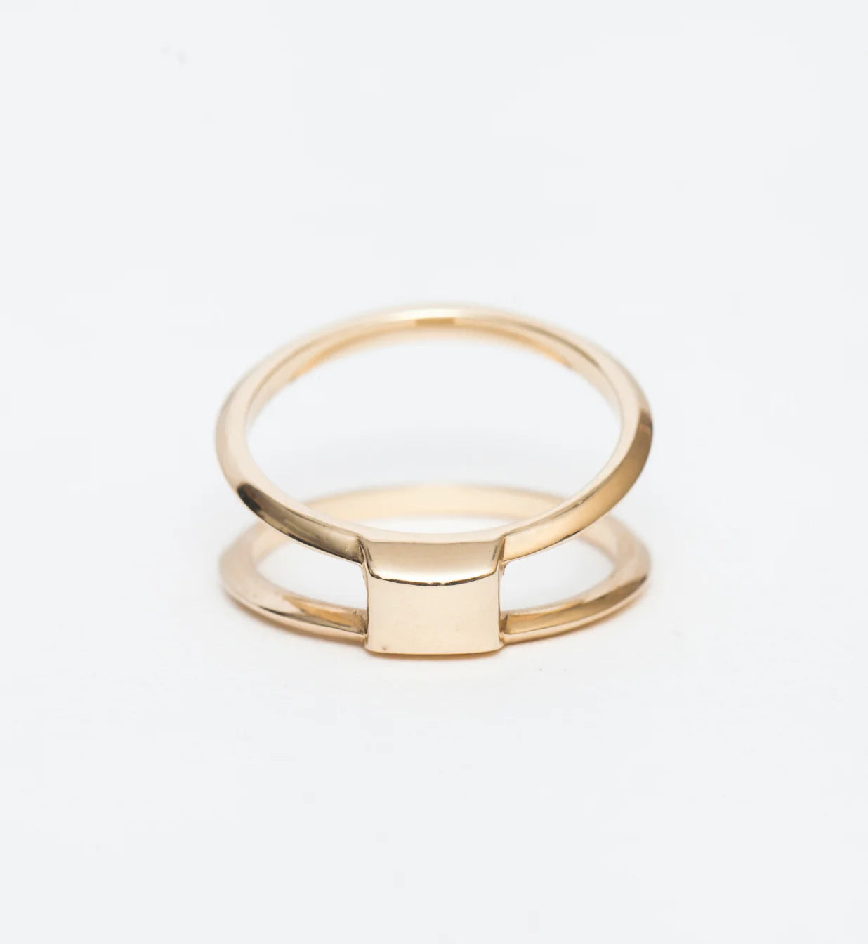 Twin Plain Delicate Wedding Band