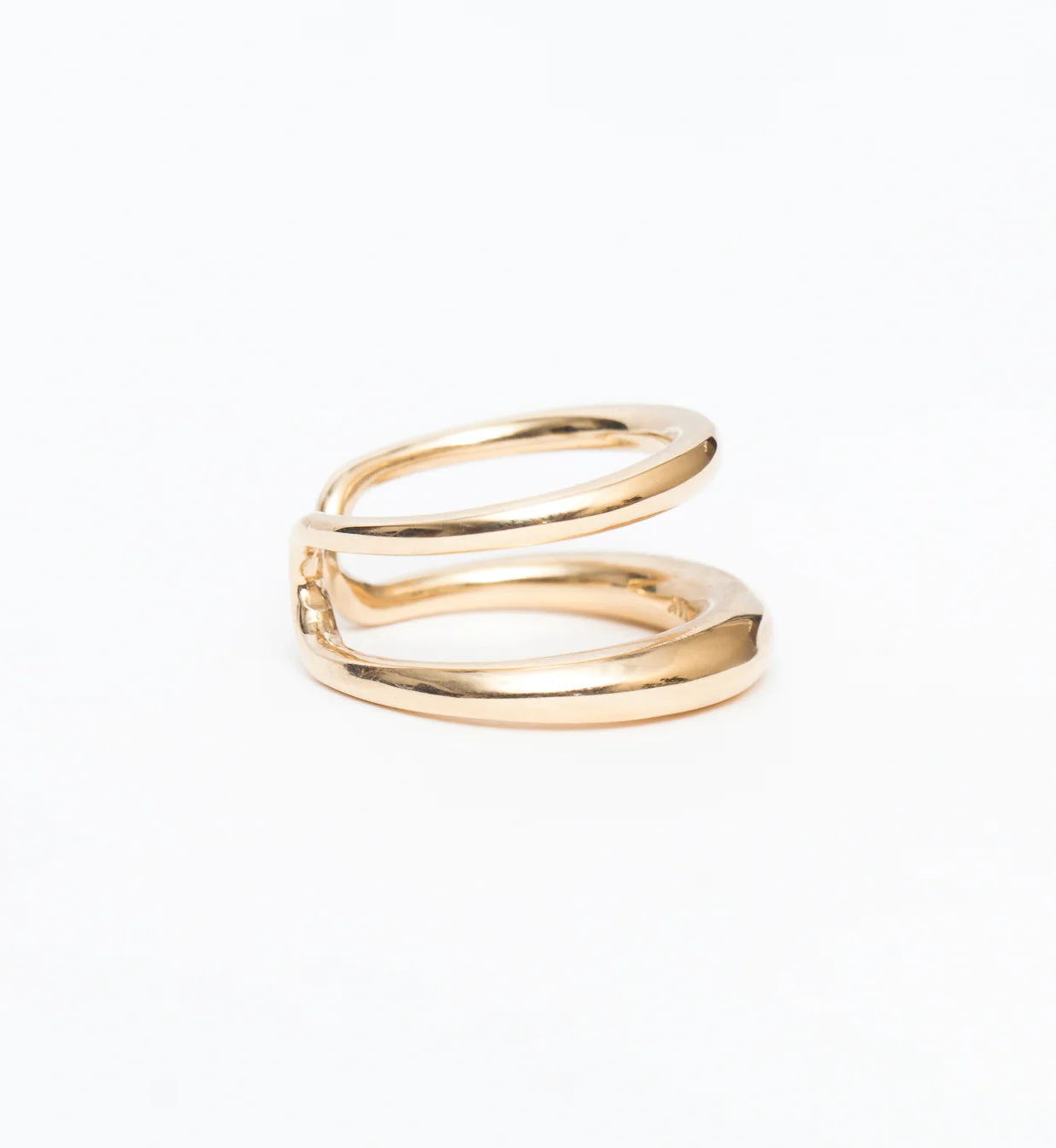 Twin Plain Delicate Wedding Band
