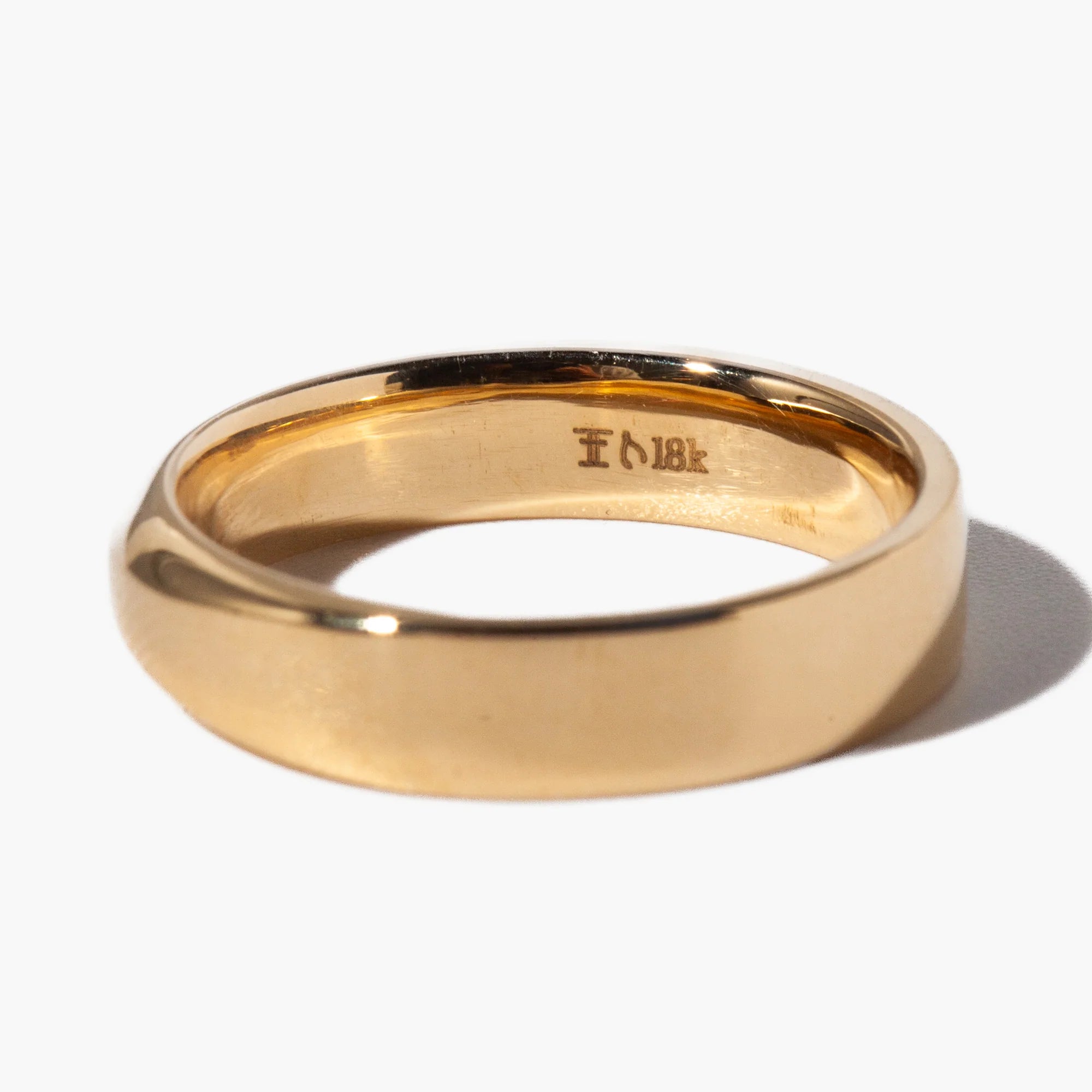 Plain Gold Wedding band