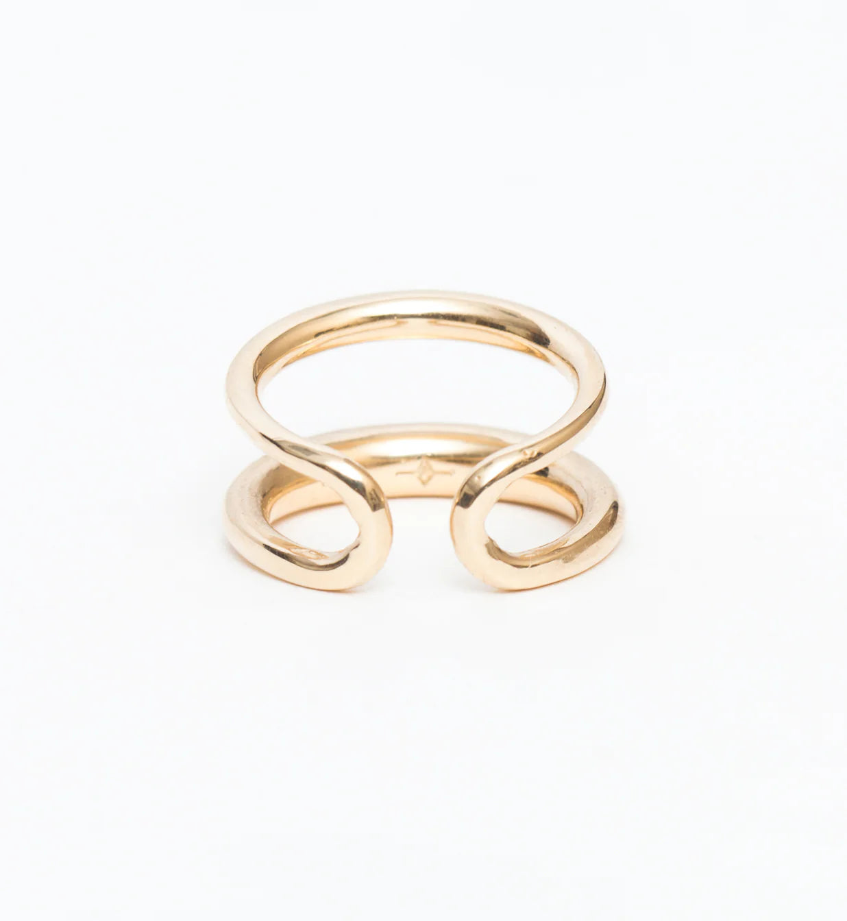 Twin Plain Delicate Wedding Band