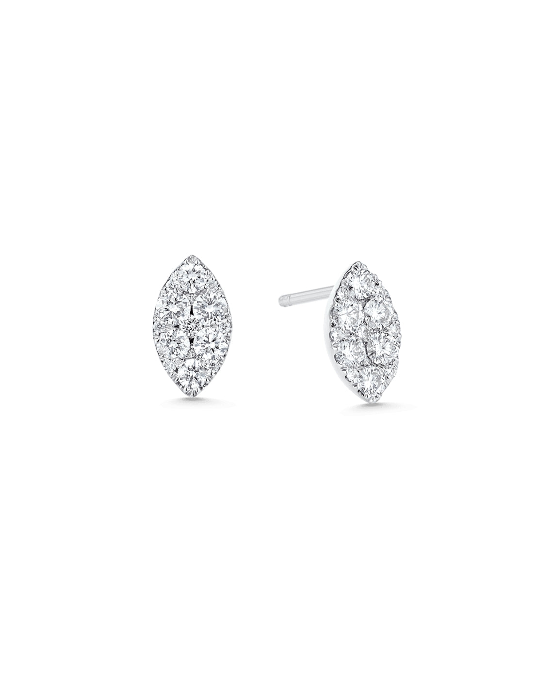 0.55 TCW Round Moissanite Diamond Stud Earrings - Camila Brown