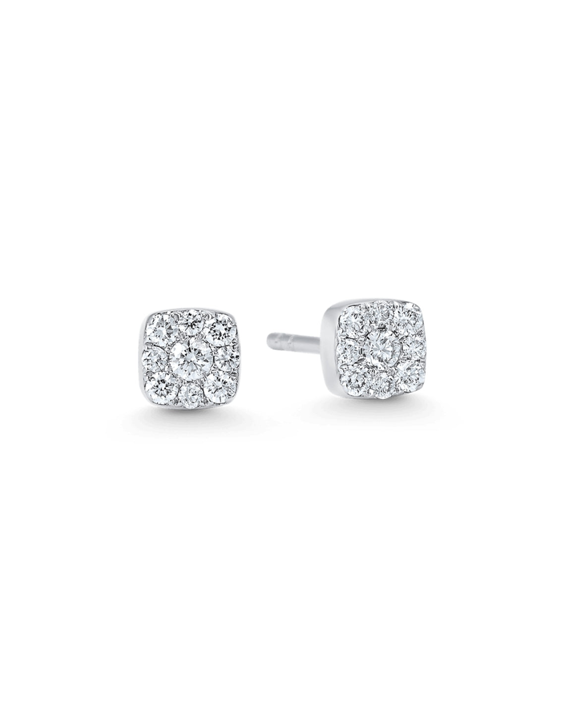 0.25 TCW Round Moissanite Diamond Stud Earrings - Camila Brown