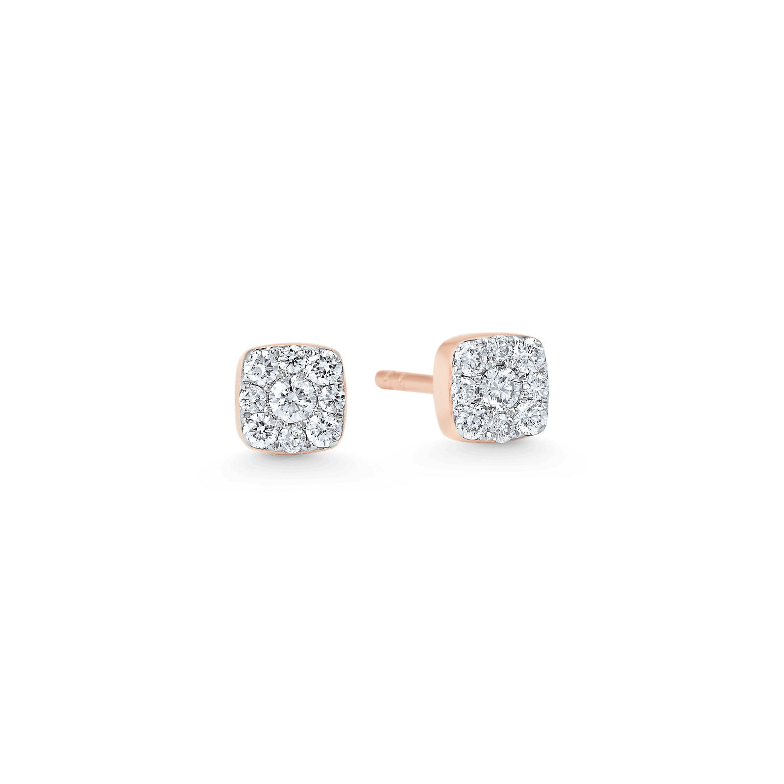0.25 TCW Round Moissanite Diamond Stud Earrings - Camila Brown