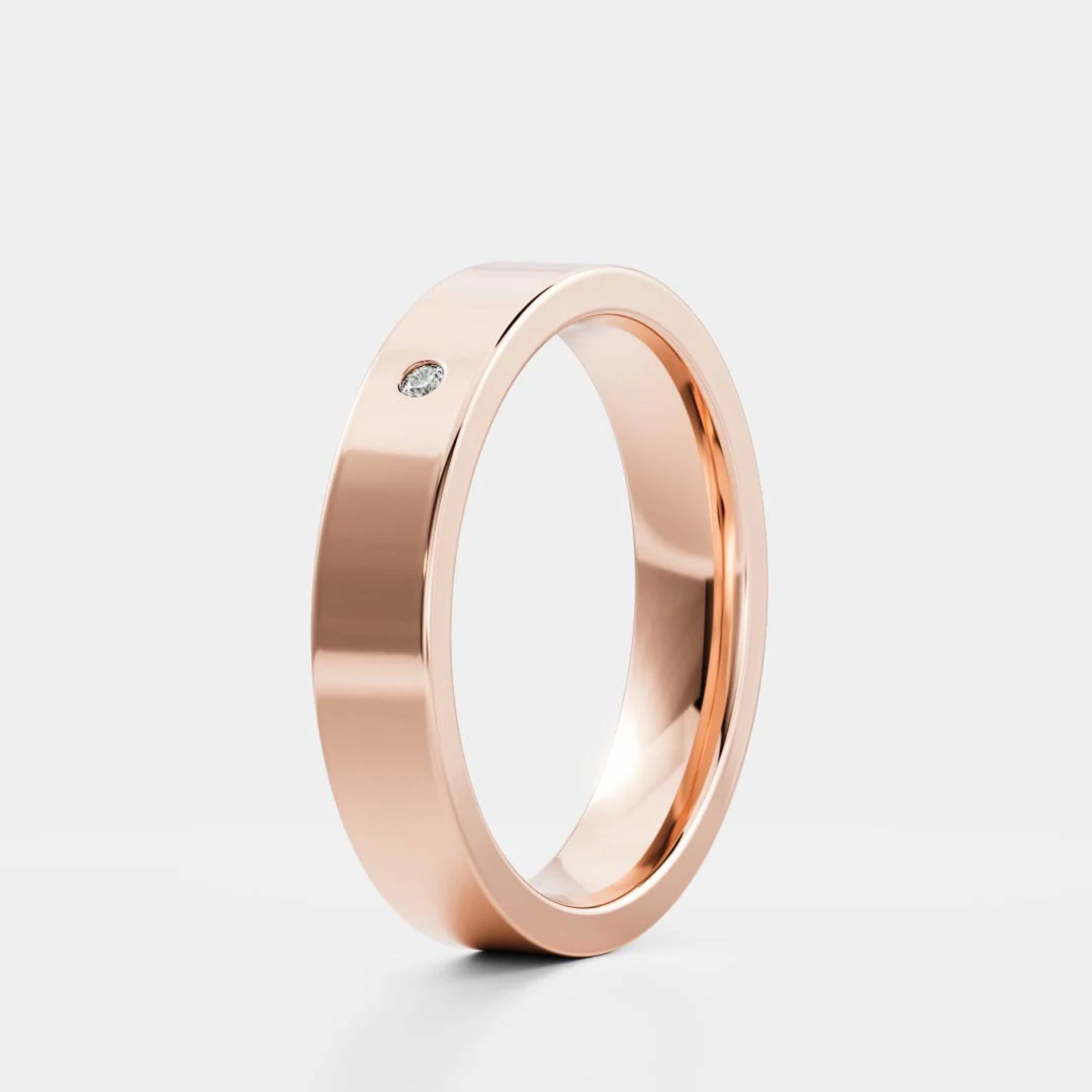 Classic Men's Flush Wedding Band