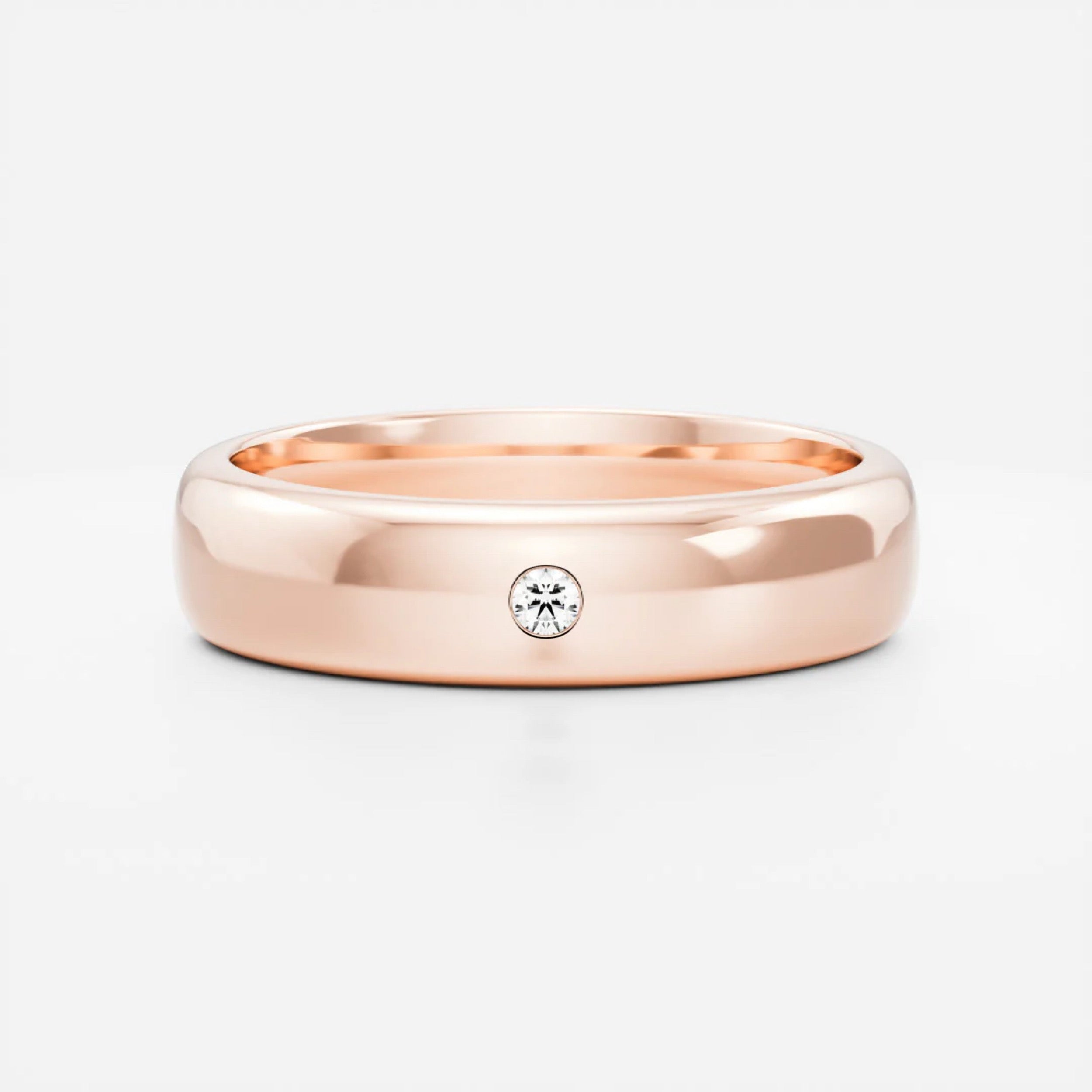 Classic Men's Flush Wedding Band