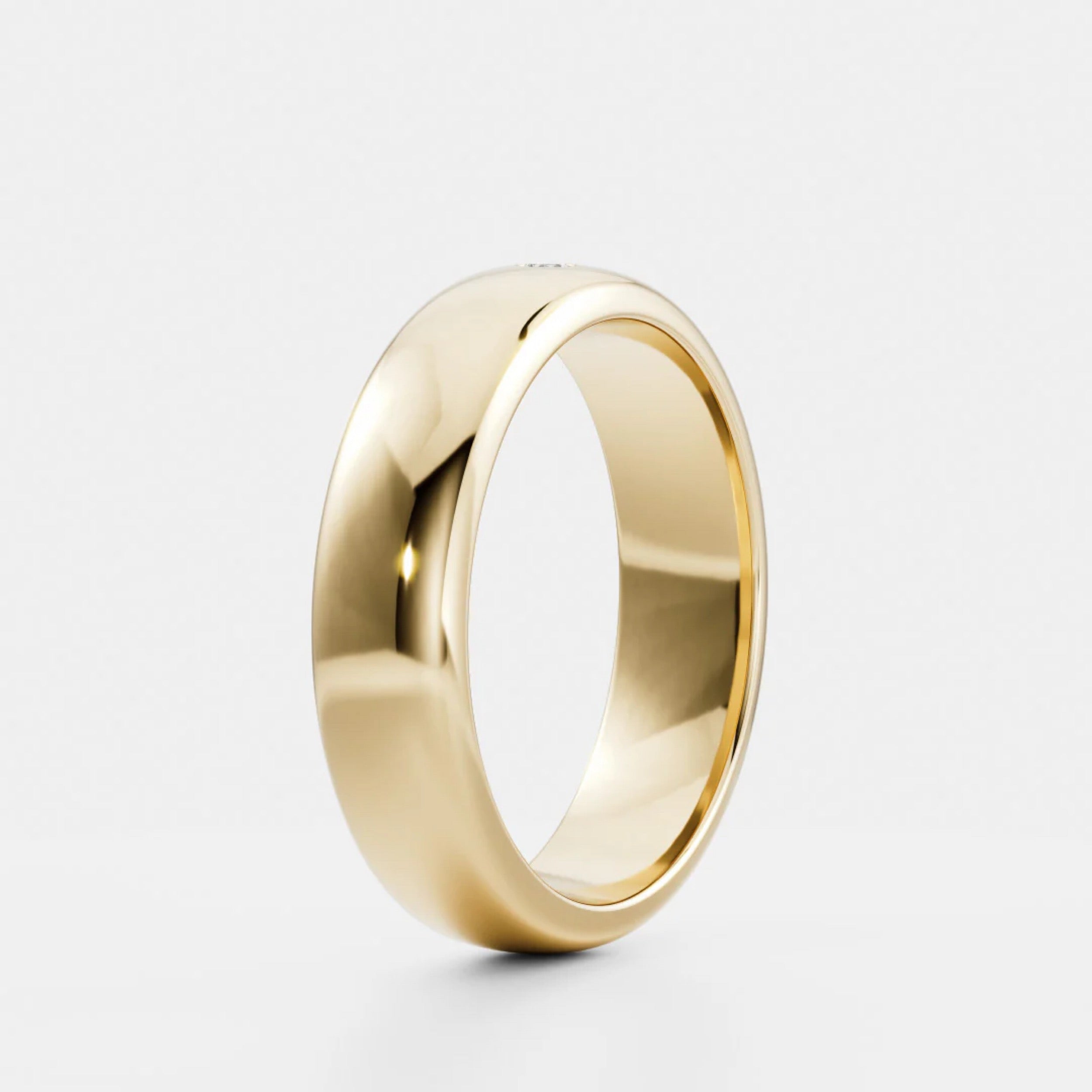 Classic Men's Flush Wedding Band