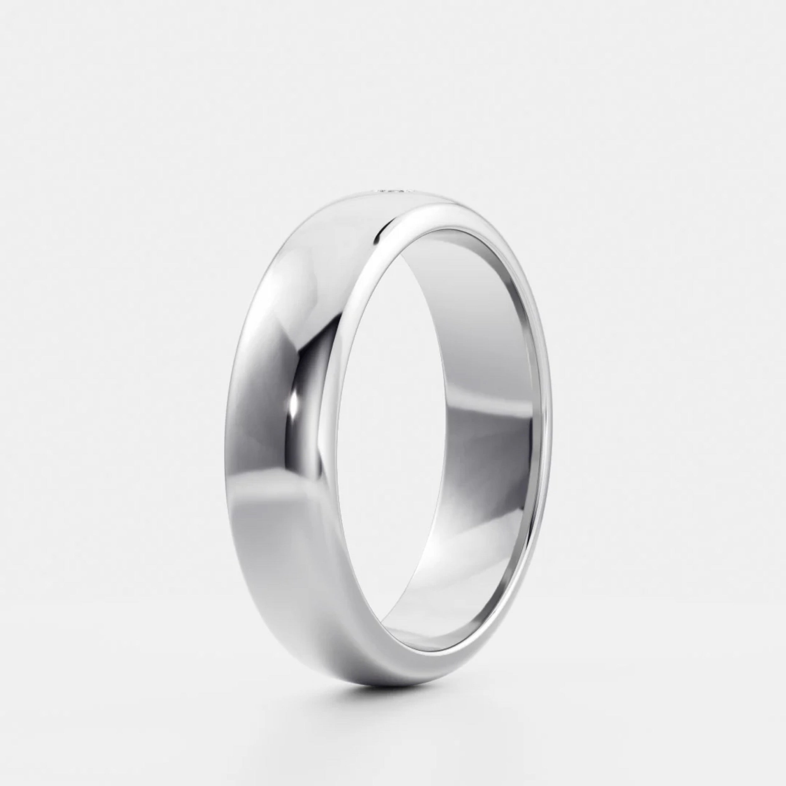 Classic Men's Flush Wedding Band