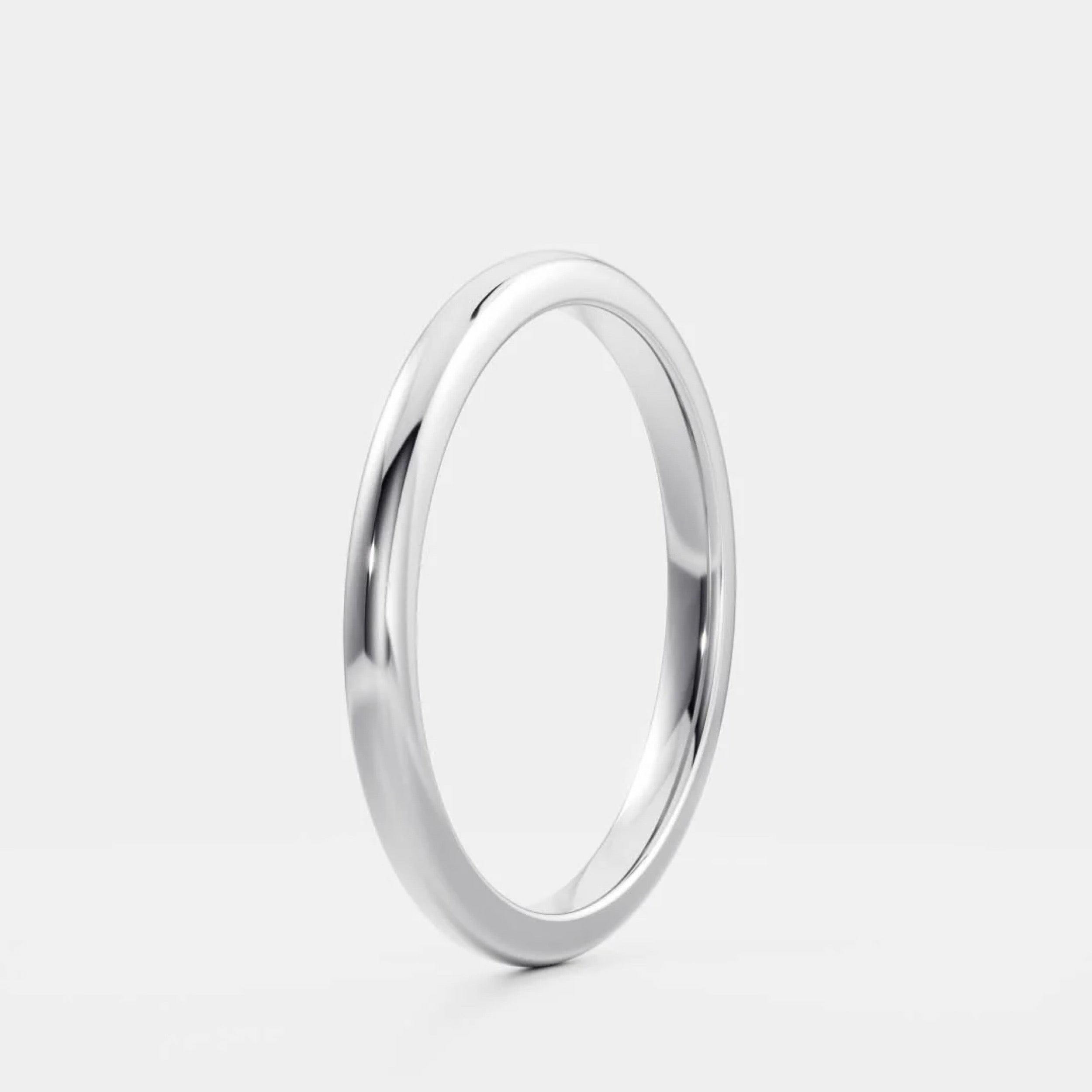 Classic Plain Comfort Wedding Band