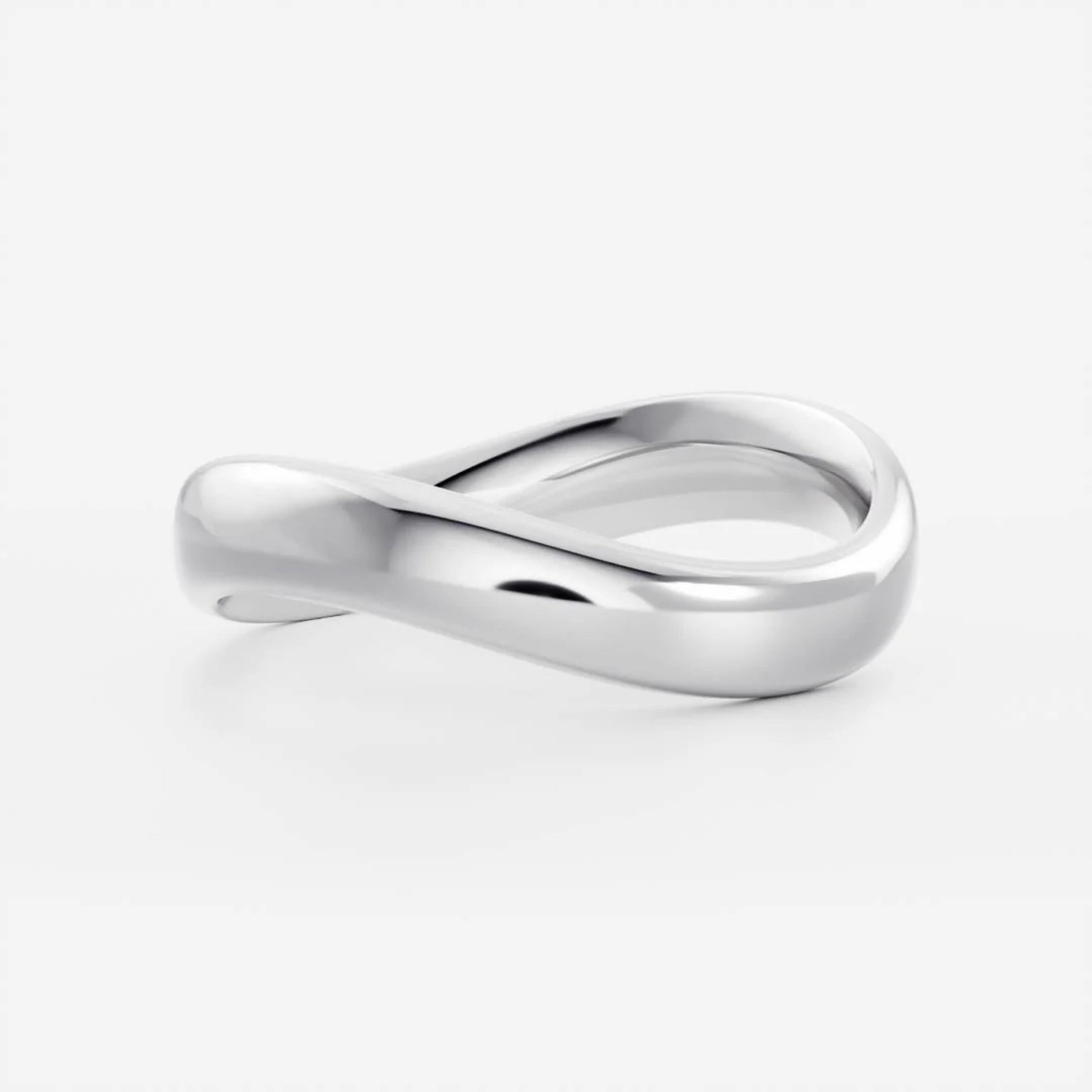 Plain Contour Wedding Band