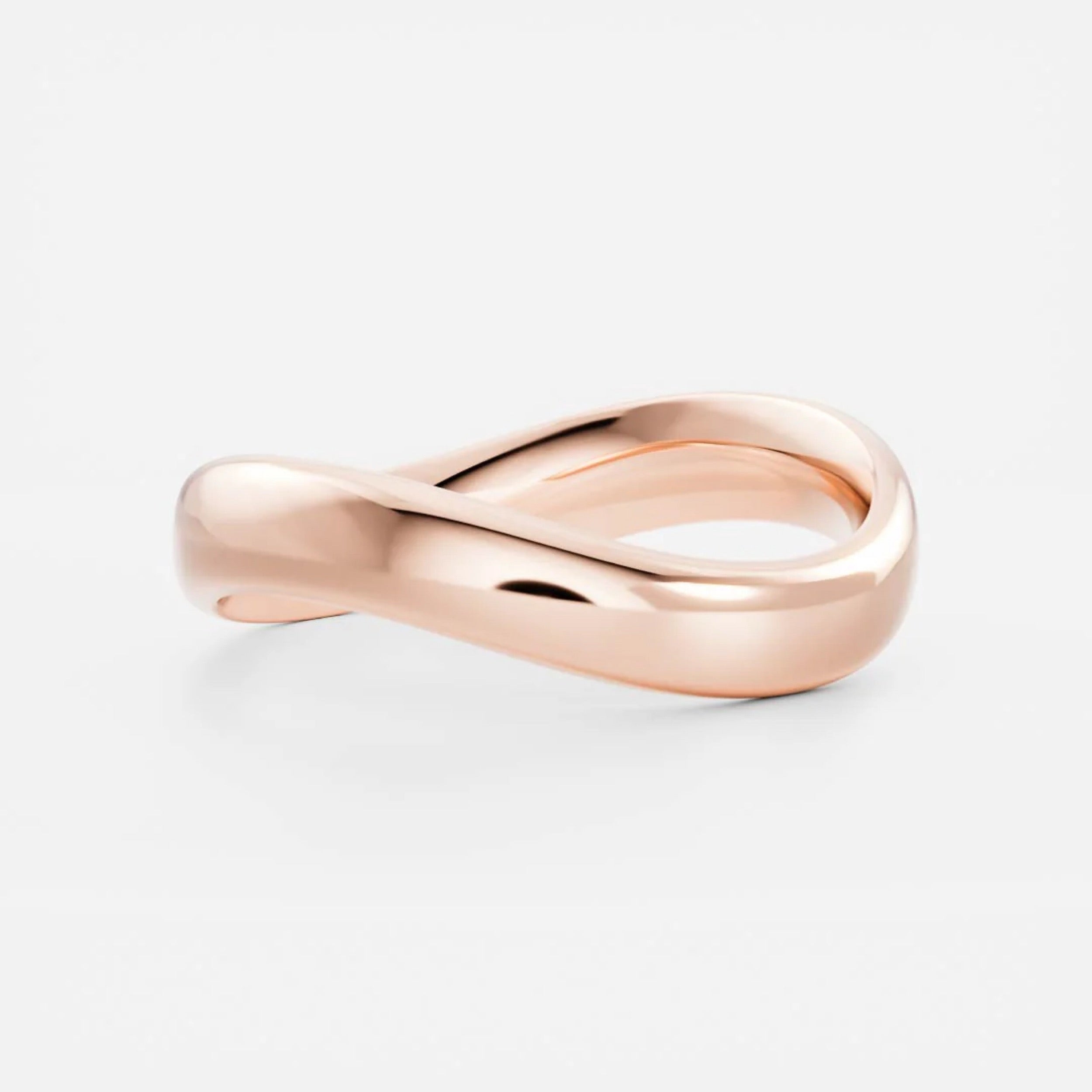 Plain Contour Wedding Band
