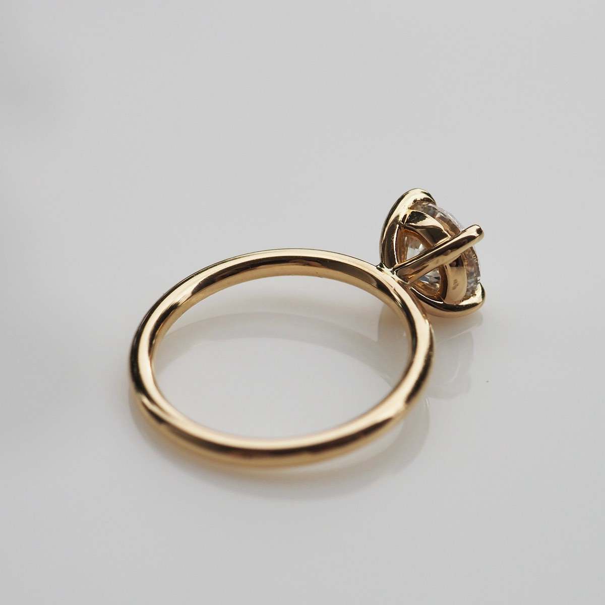 1.5 CT Round E/VS1 CVD Diamond Solitaire Engagement Ring - Camila Brown