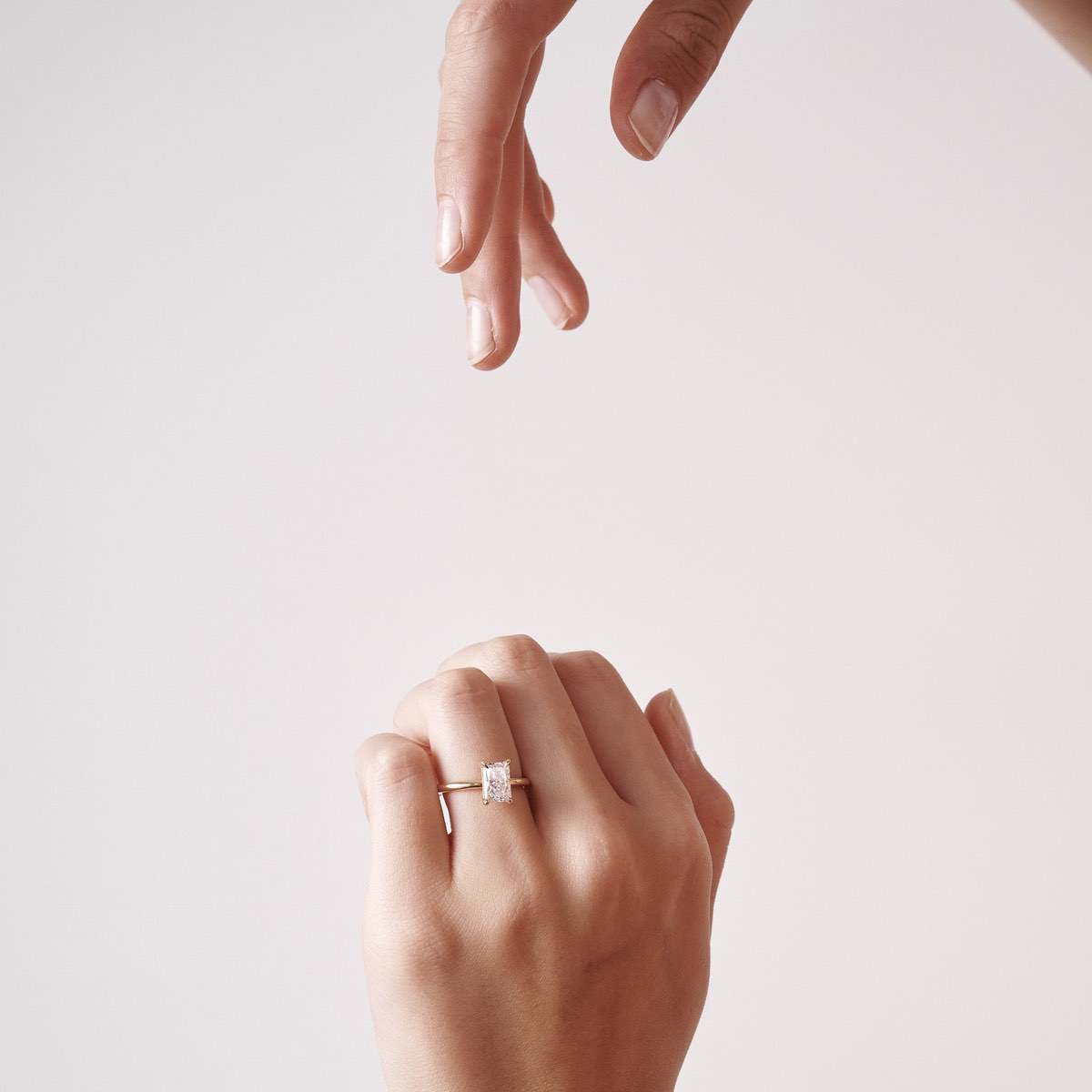 1.5 CT Radiant E/VS1 CVD Diamond Solitaire Engagement Ring - Camila Brown