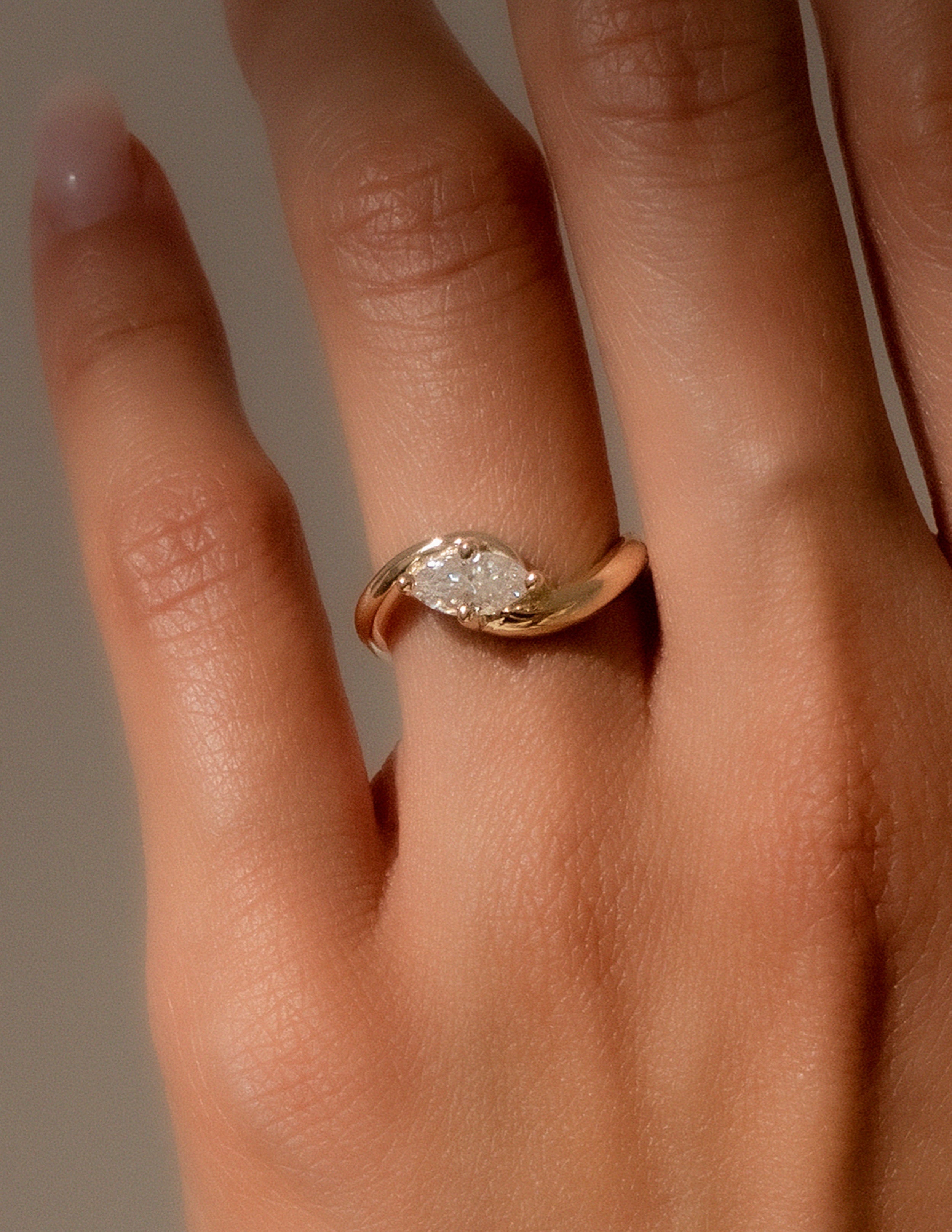 1.25 CT Marquise Cut CVD Diamond Solitaire Engagement Ring custom listing for Shelley