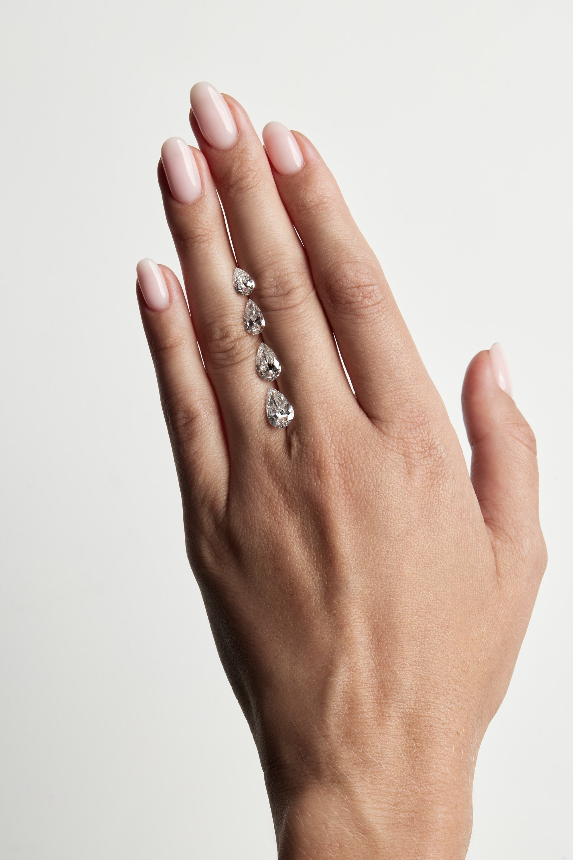 1.50 CT Pear Shaped Moissanite Solitaire Engagement Ring