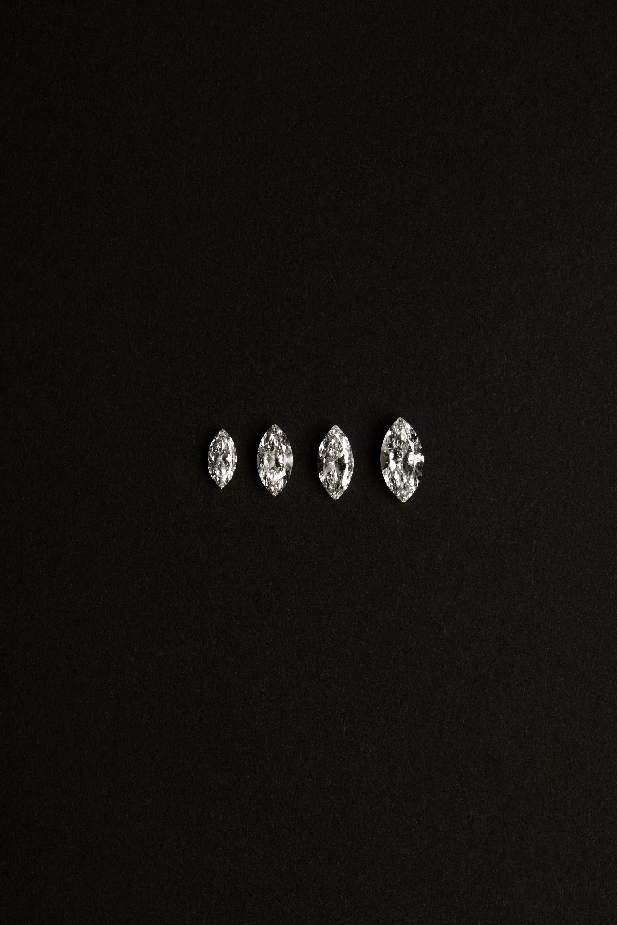 1.20 CT Marquise Shaped Moissanite East-West Wrap Engagement Ring