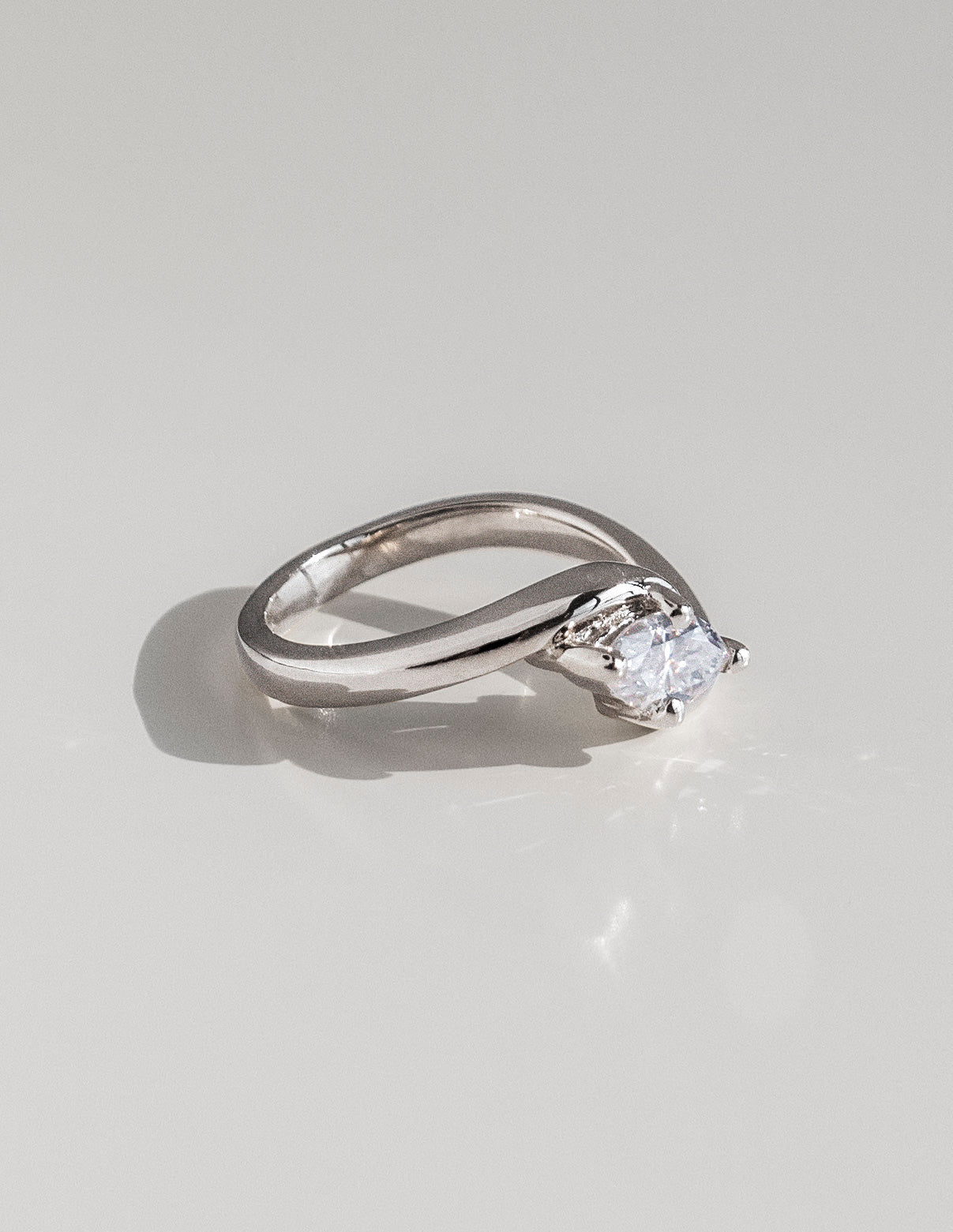 1.25 CT Marquise Cut CVD Diamond Solitaire Engagement Ring custom listing for Shelley