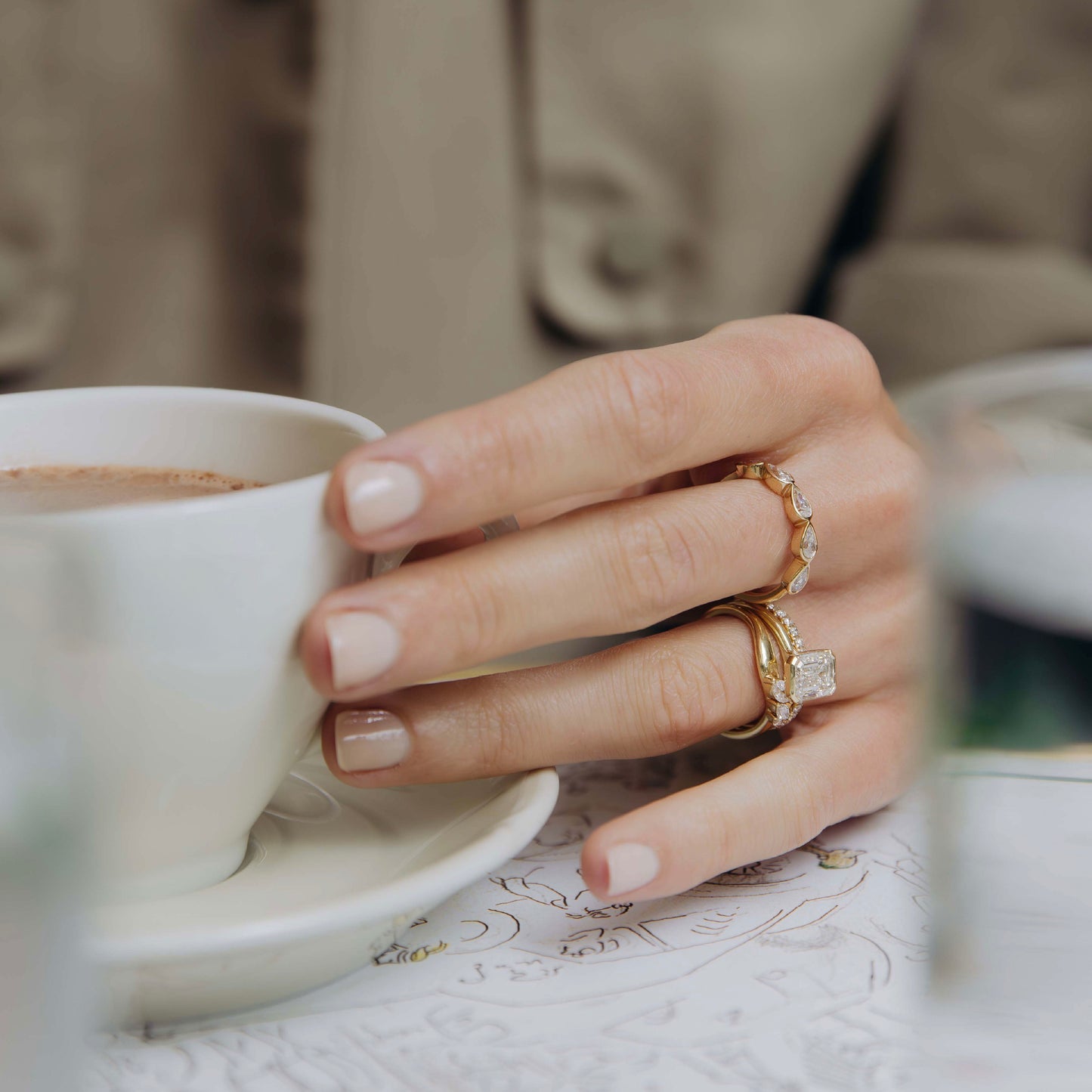 2.0 - 4.0 CT Emerald Lab Grown Diamond Solitaire Engagement Ring