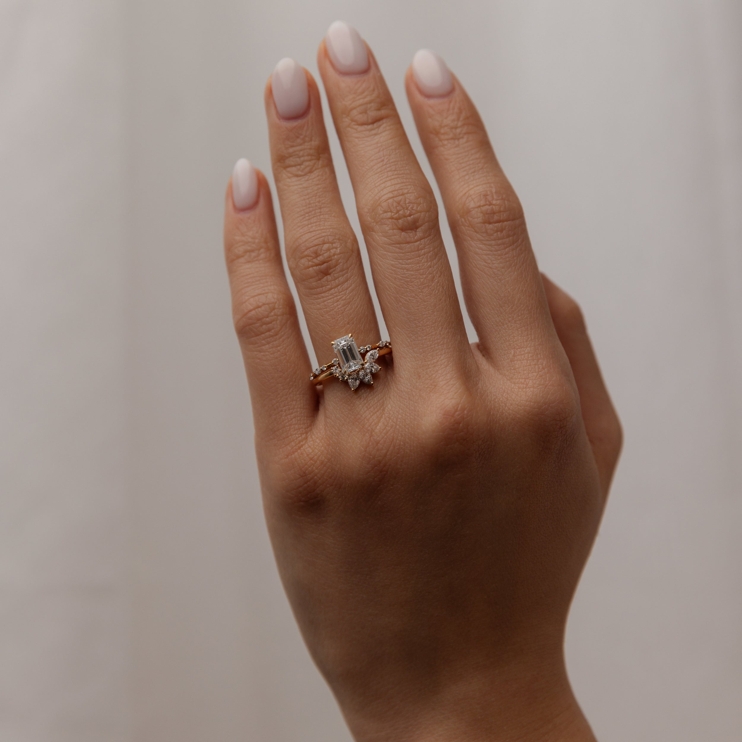 1.57 - 3.50 CT Emerald Lab Grown Diamond Solitaire Engagement ring