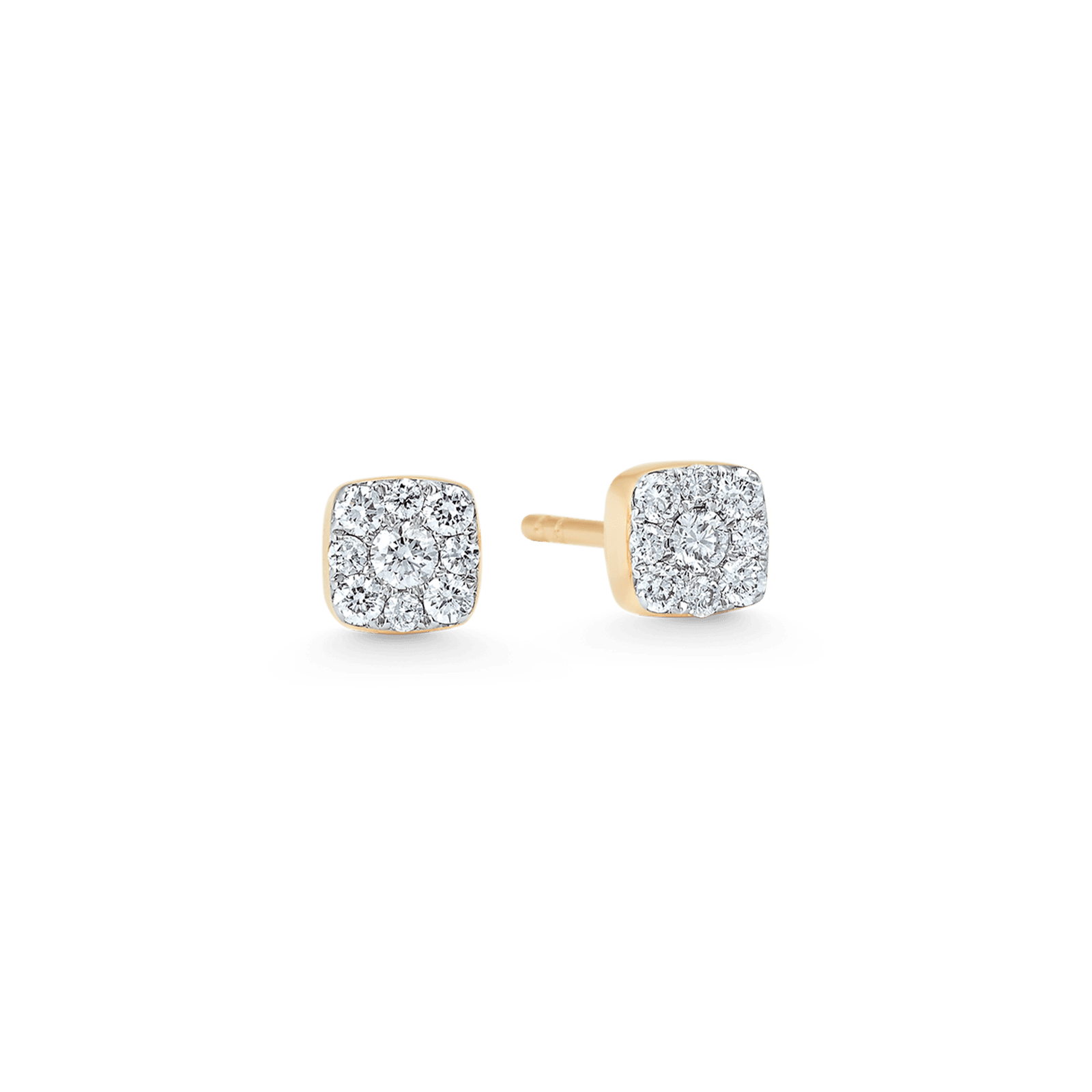 0.25 TCW Round Moissanite Diamond Stud Earrings - Camila Brown