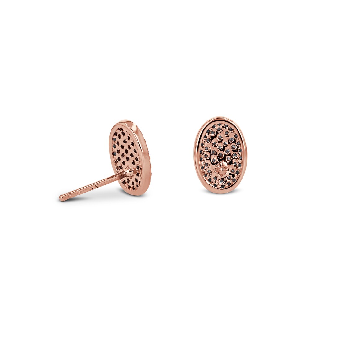 0.30 Round Moissanite Diamond Stud Earrings - Camila Brown