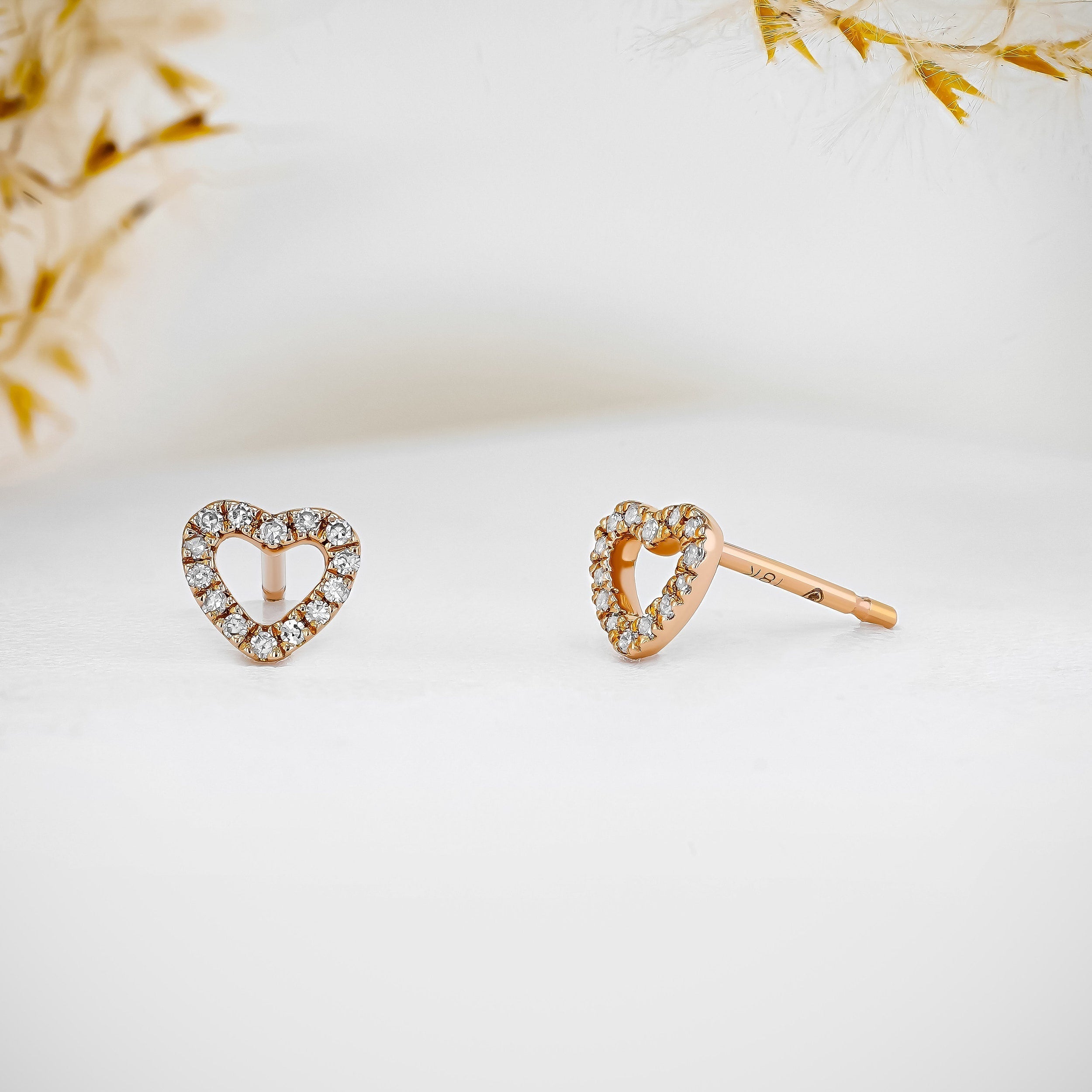 0.80 TCW Round Moissanite Diamond Stud Earrings - Camila Brown