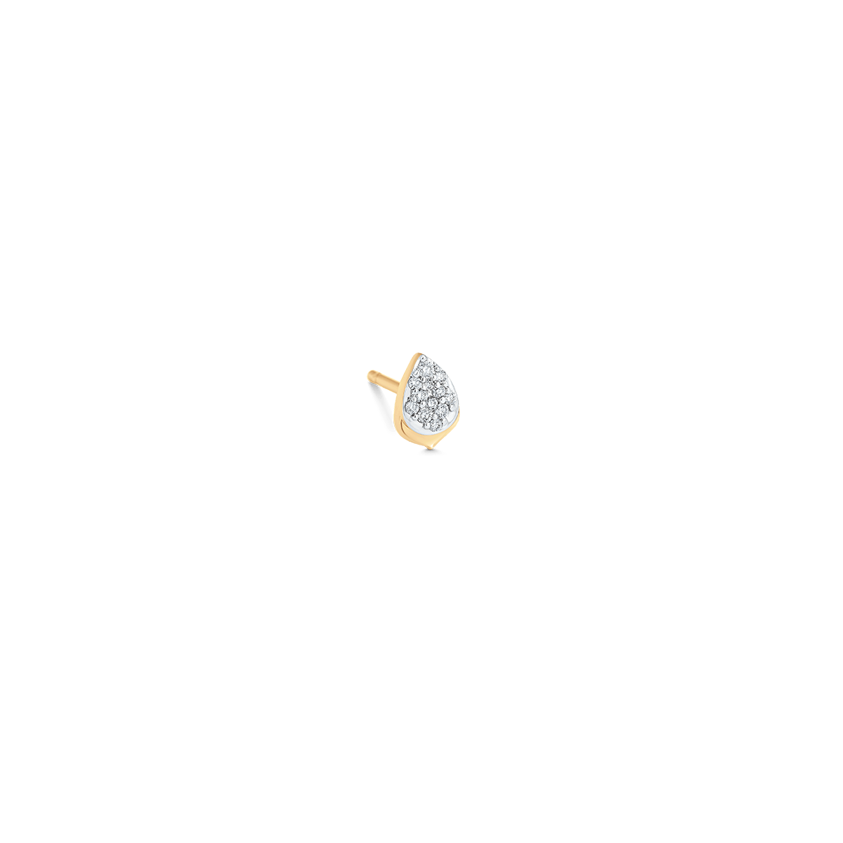 0.05 TCW Round Moissanite Diamond Stud Earrings - Camila Brown