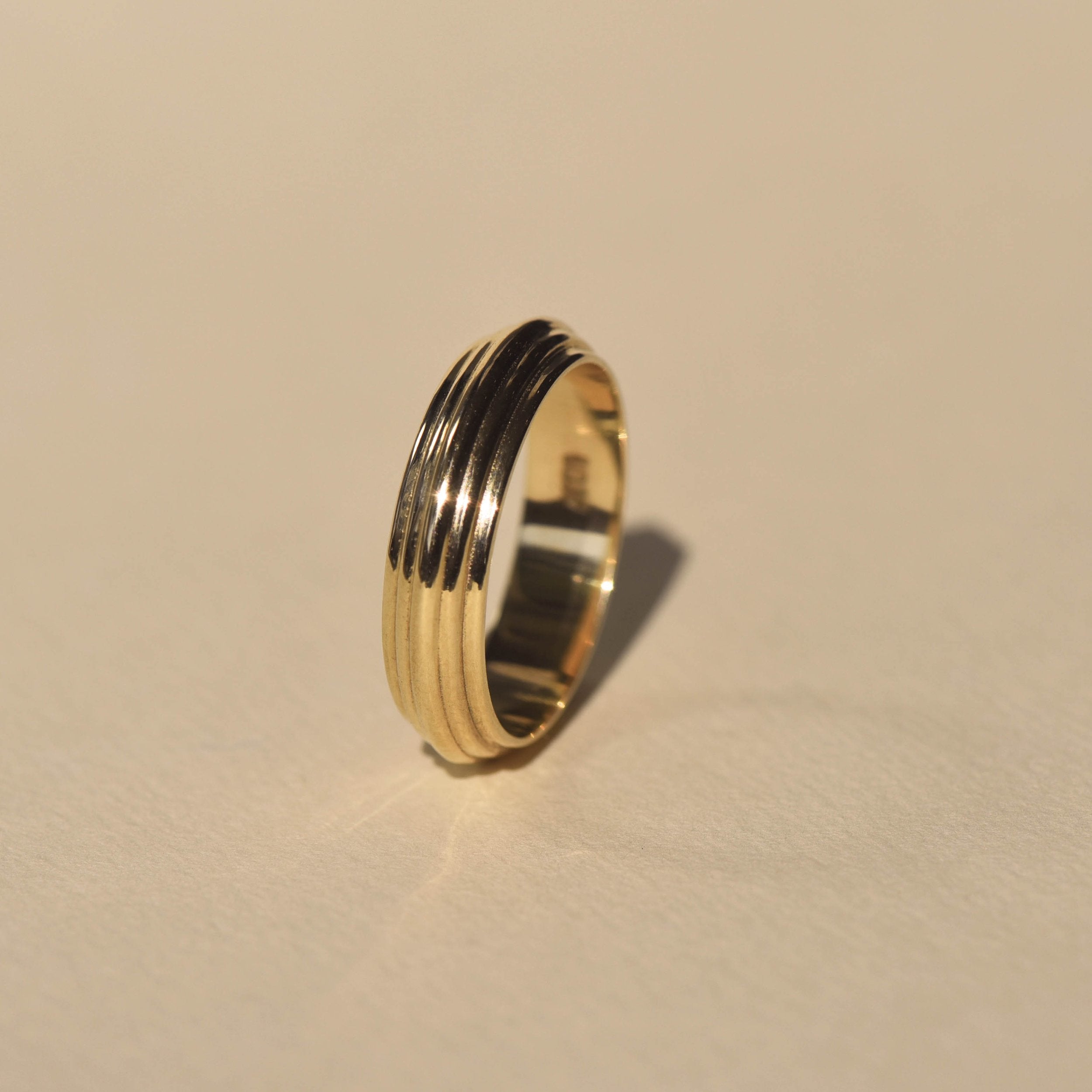 Wide Plain Wedding Band
