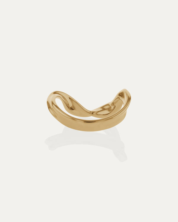 Plain Twisted Wedding Band