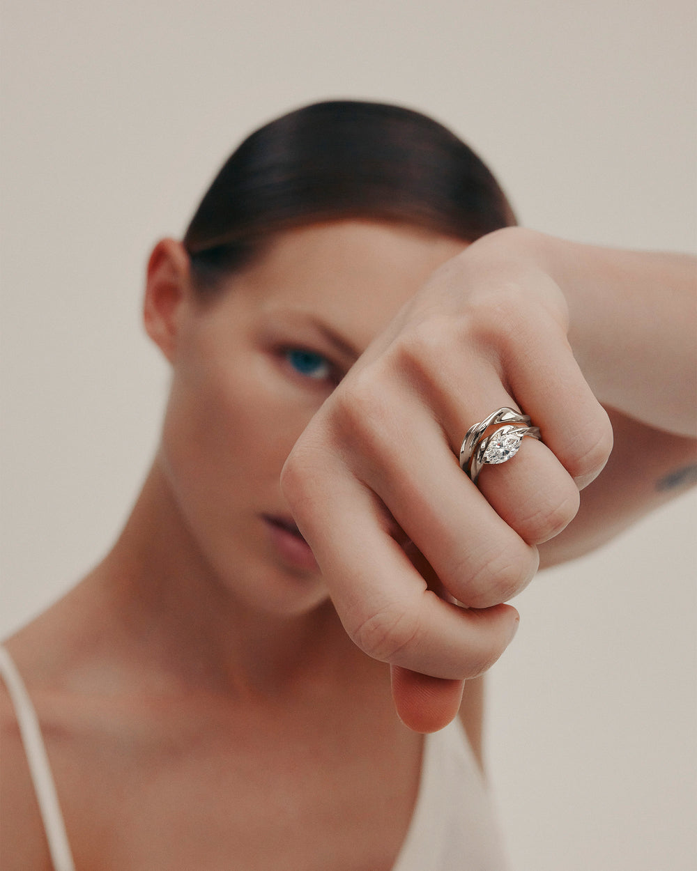 Plain Marine Wedding Band