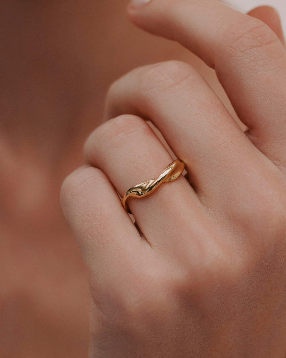 Plain Marine Wedding Band