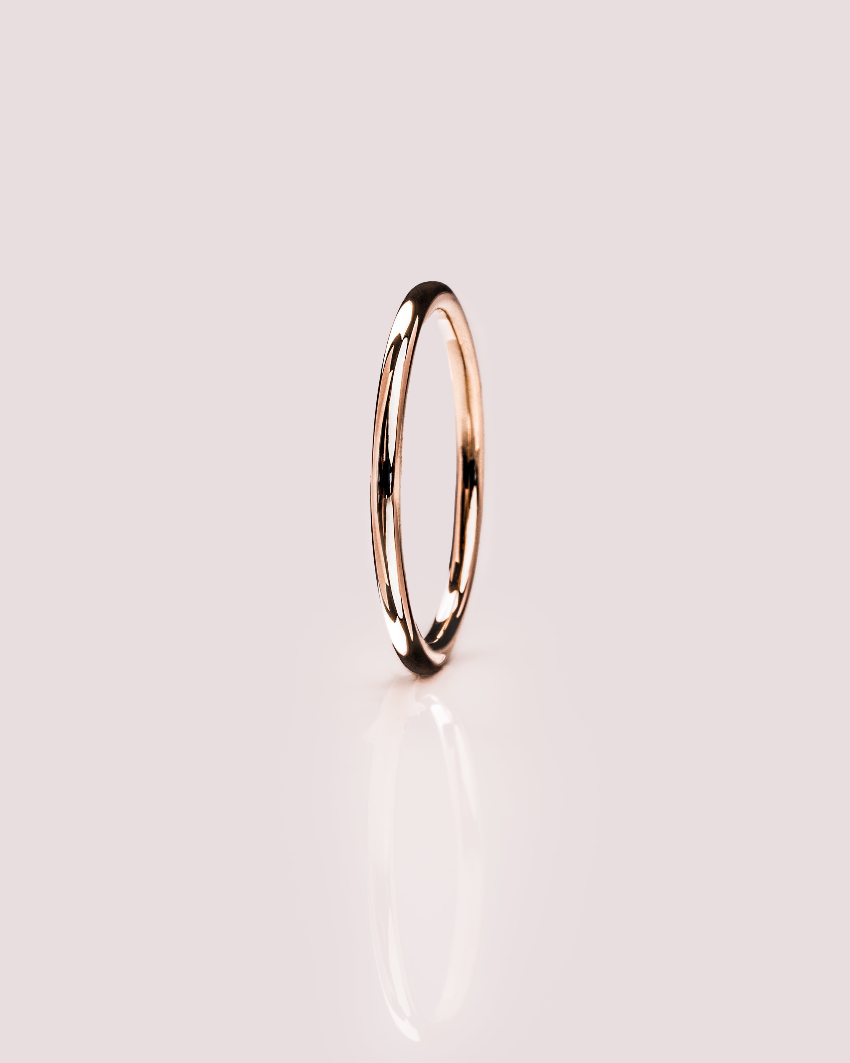 Classic Plain Stacking Wedding Band - Camila Brown