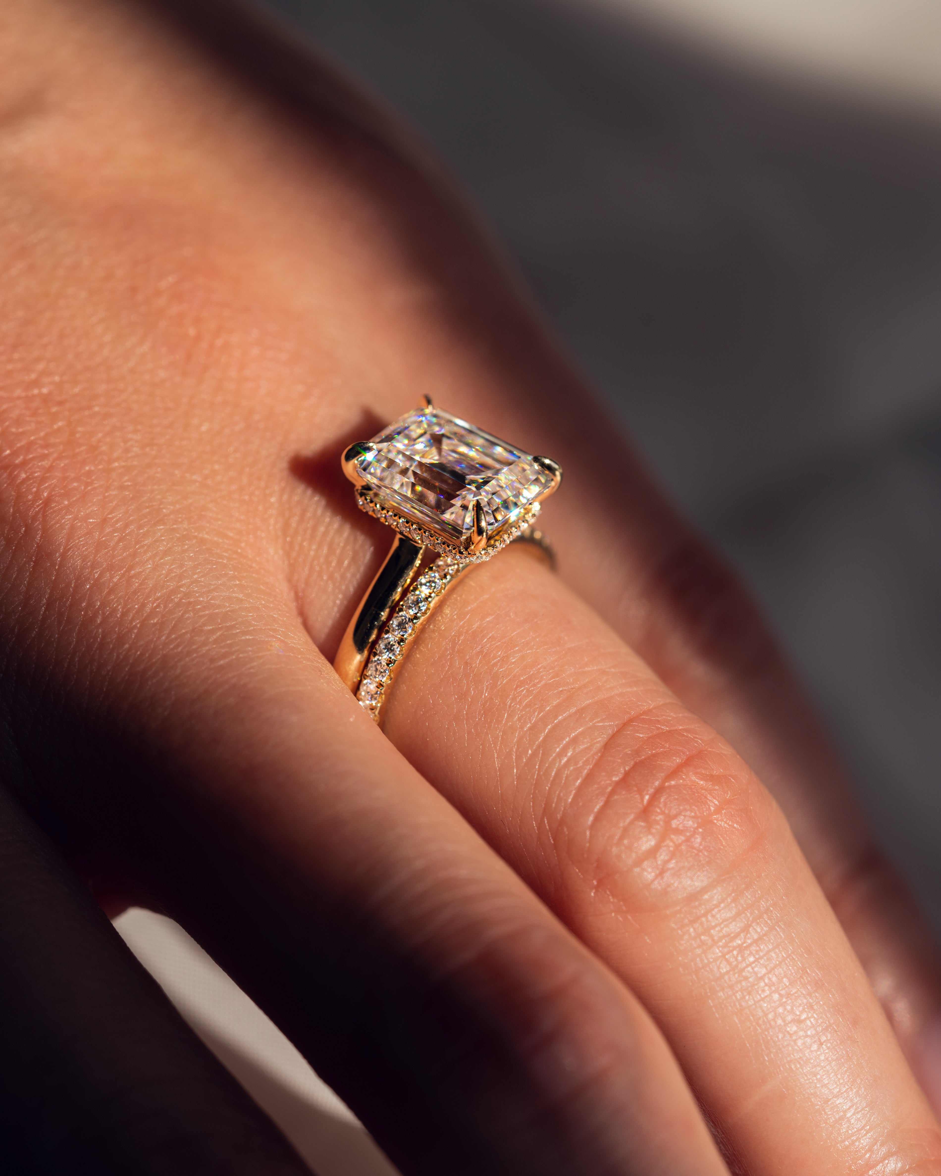 0.72 TCW Round CVD Diamond Full Eternity Wedding Band - Camila Brown