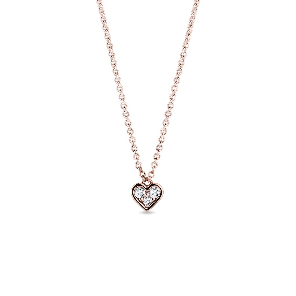 0.60 TCW Round Moissanite Diamond Heart Shaped Pendent Necklace - Camila Brown