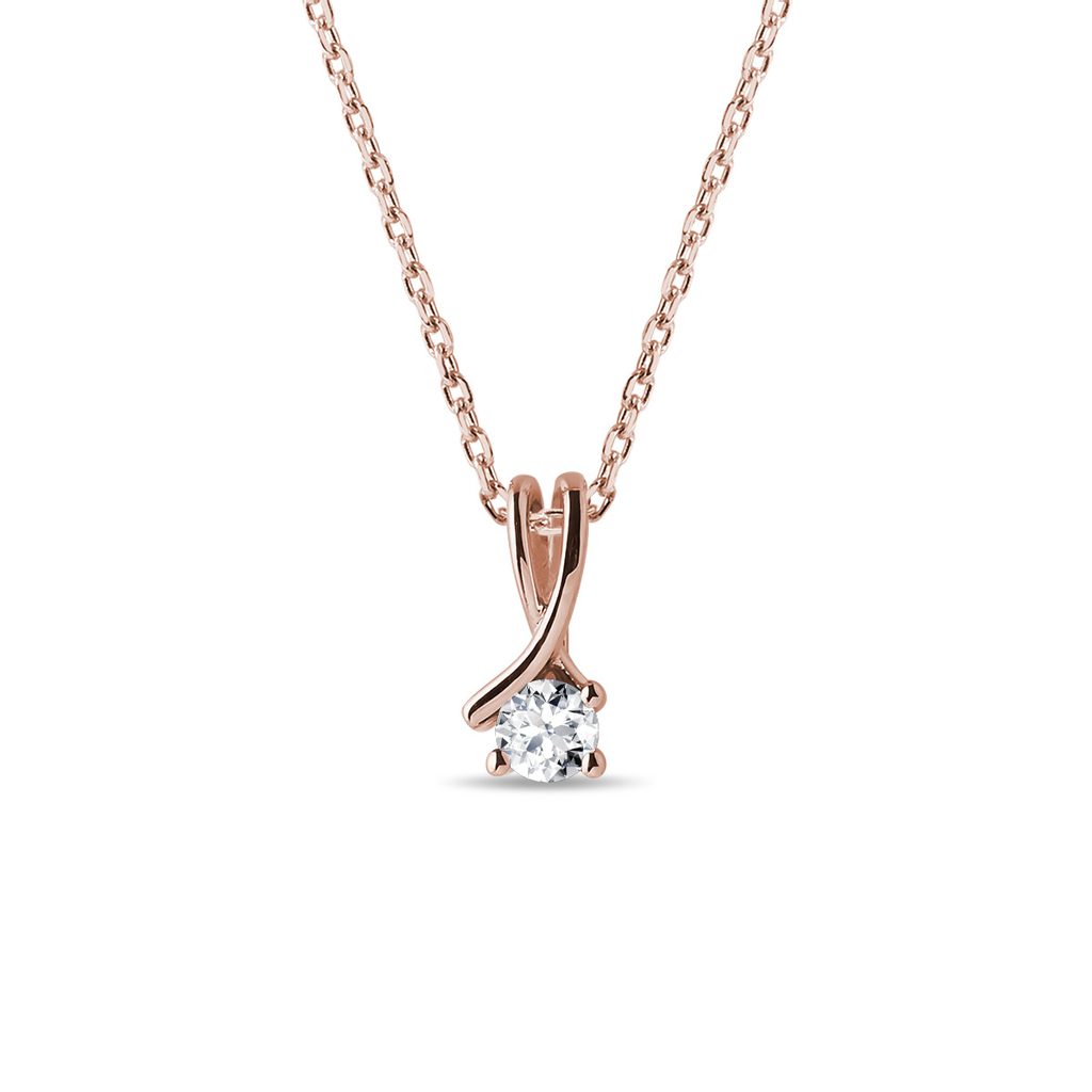 0.50 CT Round Moissanite Diamond Solitaire Pendent Necklace - Camila Brown
