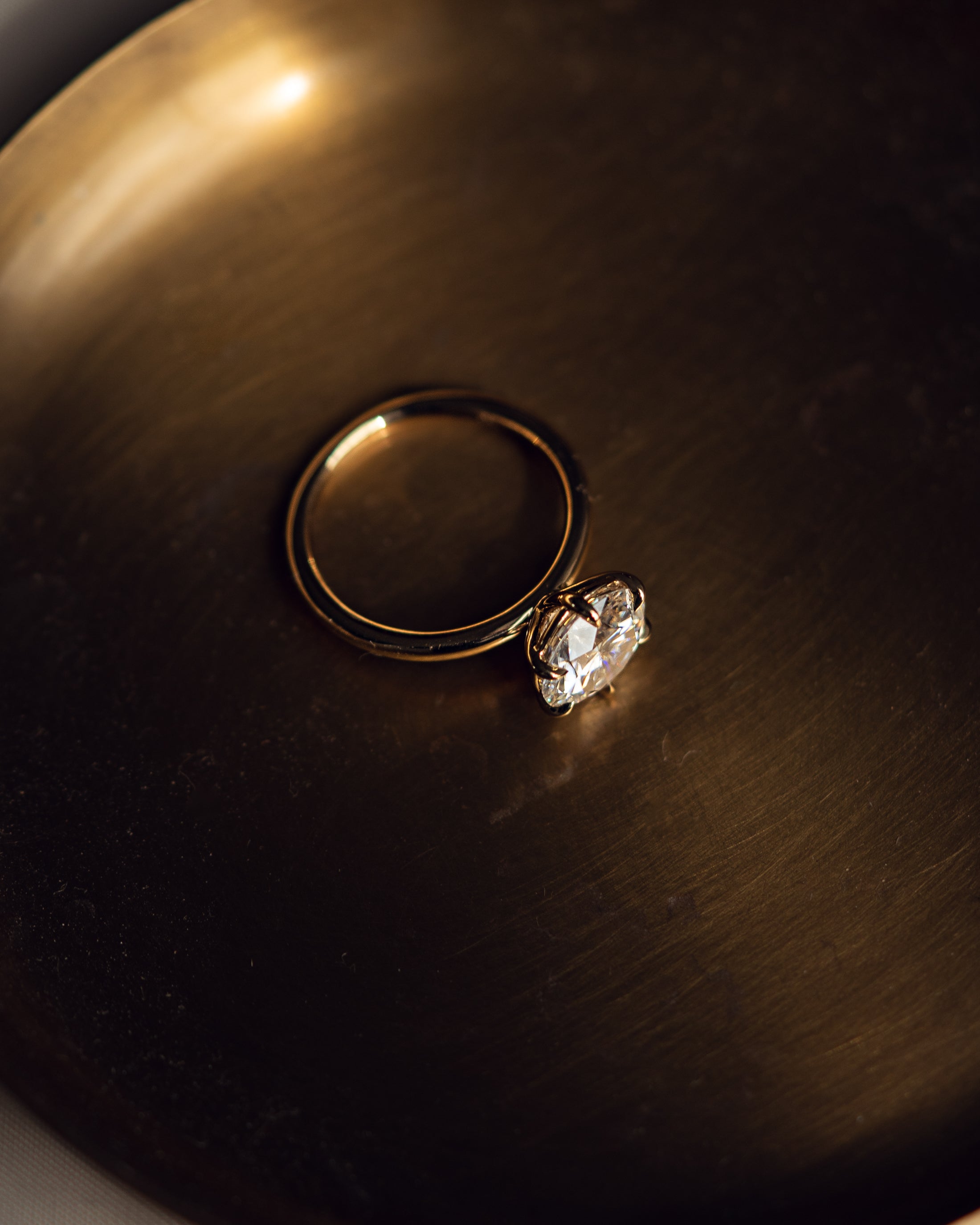 1.60-3.6 CT Round E/VS1 CVD Diamond Solitaire Engagement Ring - Camila Brown