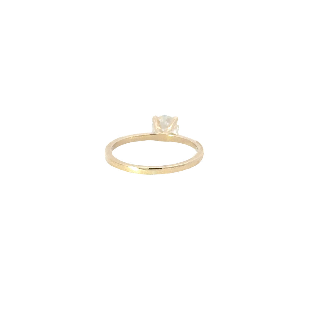 1.01 CT Round E/SI1 CVD Diamond Solitaire Engagement Ring - Camila Brown