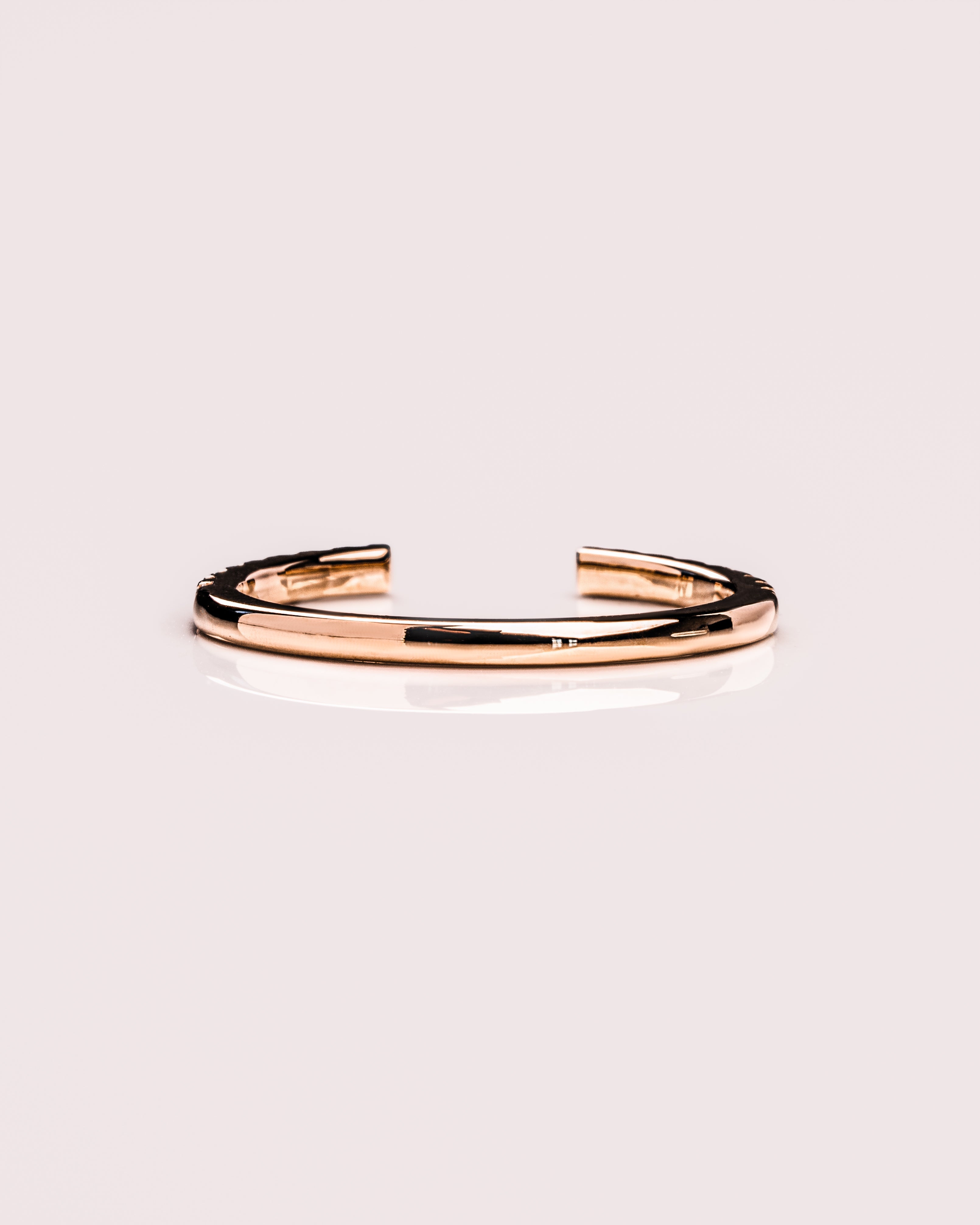 0.18 TCW Round CVD Diamond Open Wedding Band - Camila Brown