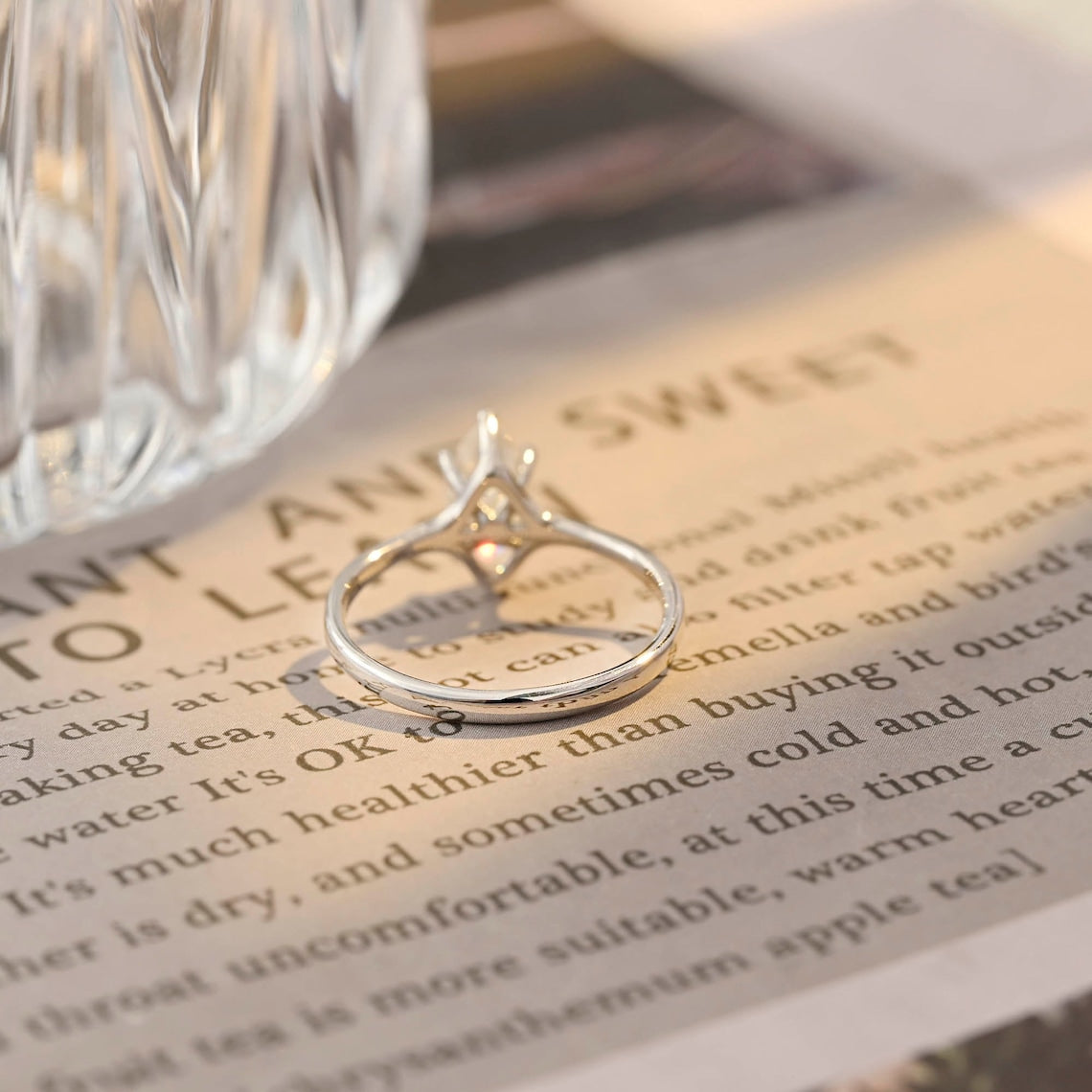 1.0 - 3.0 CT Marquise F/VS1 CVD Diamond Solitaire Engagement Ring - Camila Brown