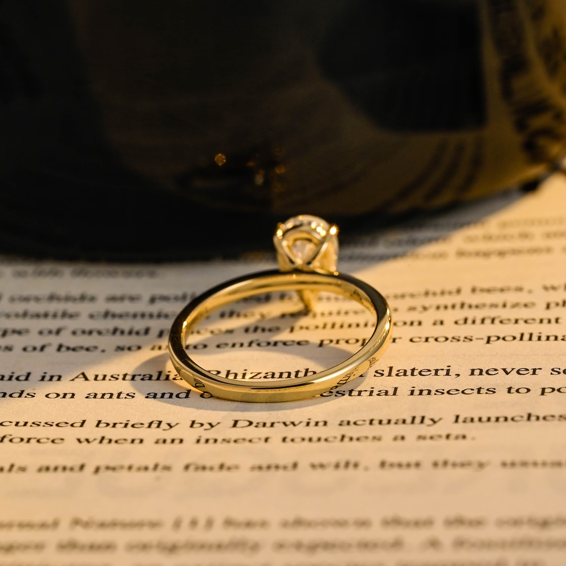 0.8 CT Pear Cut F/VS1 CVD Diamond Solitaire Engagement Ring - Camila Brown