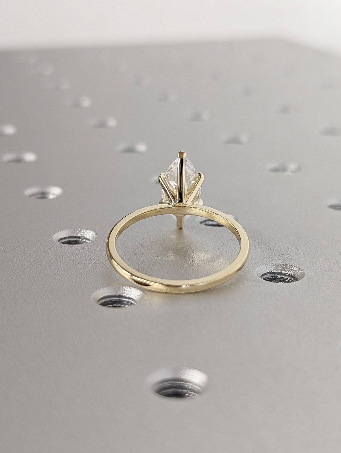 1.0 - 3.0 CT Marquise F/VS1 CVD Diamond Solitaire Engagement Ring - Camila Brown