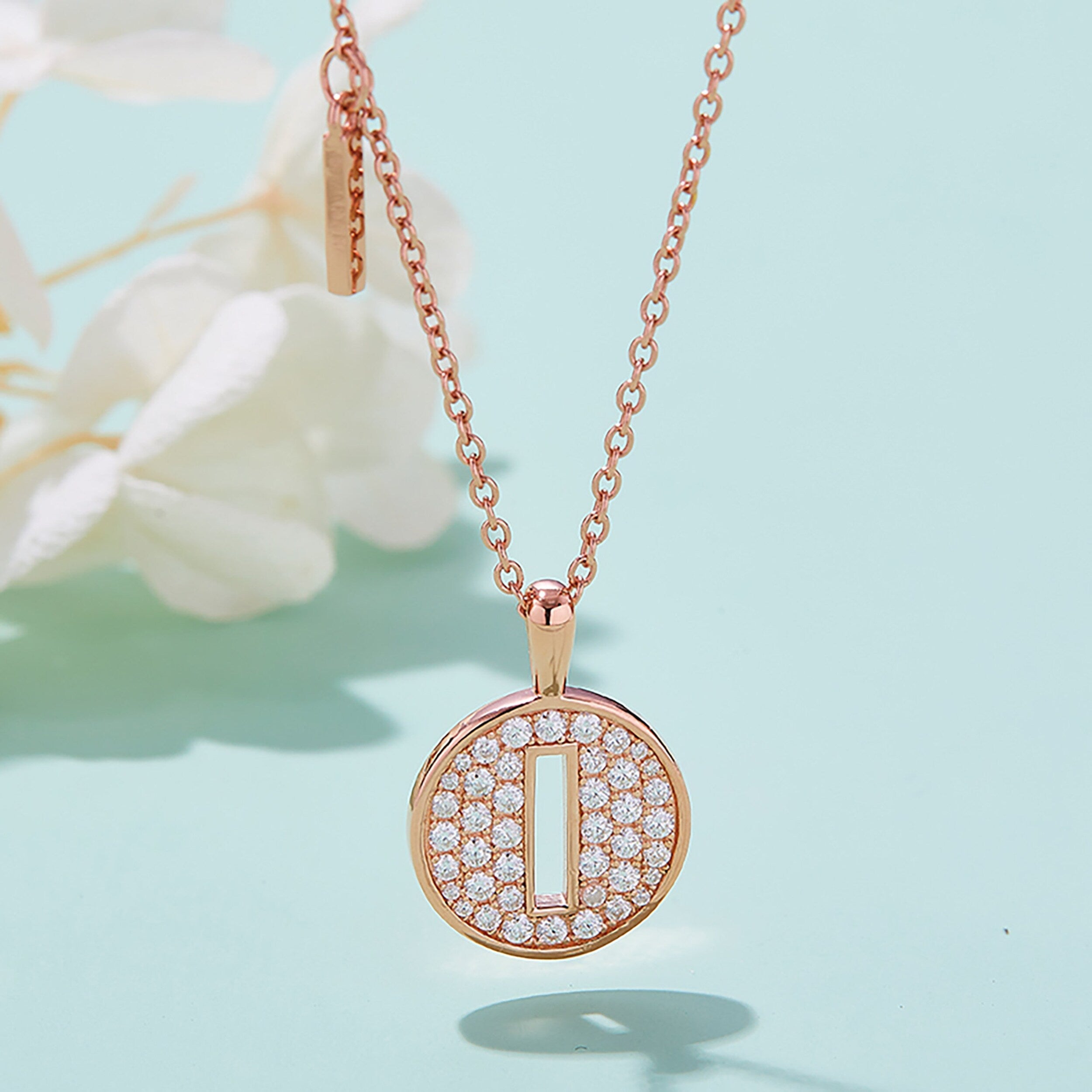 Customized A to Z Alphabet Letter Moissanite Diamond Necklace - Camila Brown