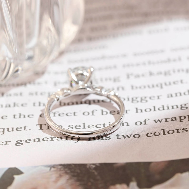 1.0-2.0 CT Round F/VS1 CVD Diamond Pave Setting Engagement Ring - Camila Brown