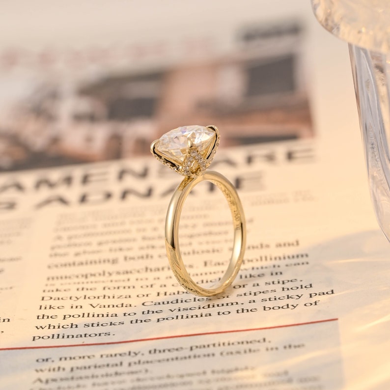 1.0-3.0 CT Round F/VS1 CVD Diamond Solitaire Engagement Ring - Camila Brown